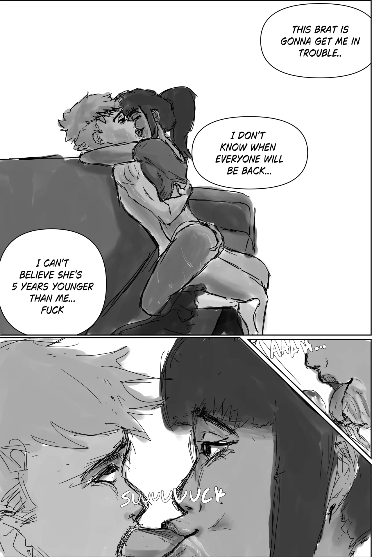 Sis-Fre - My Sister's Friend Came Over in the Middle of Summertime Chapter 1 - page 4