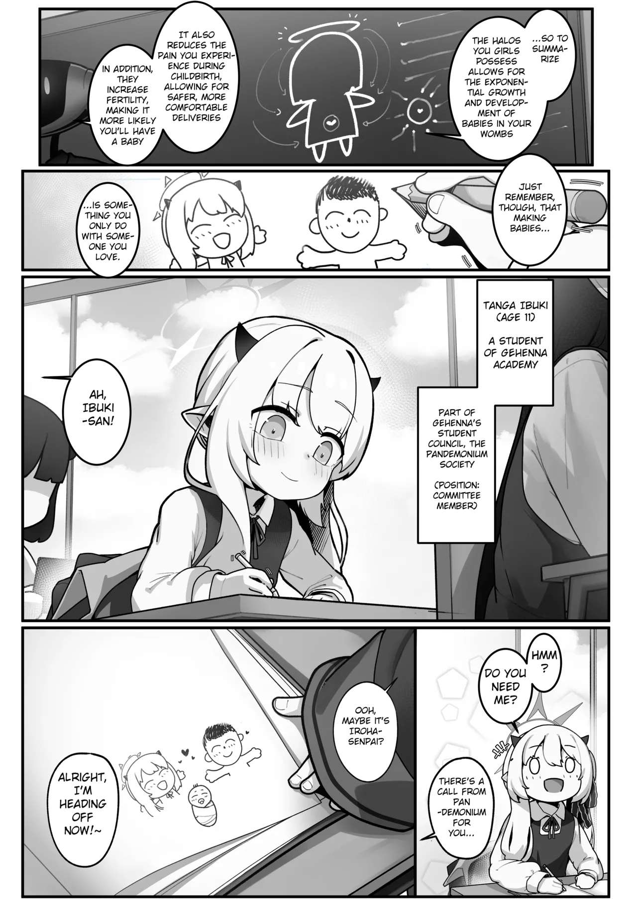 A Book About How to Make Babies With The True Leader of the Pandemonium Society Chapter 1 - page 4