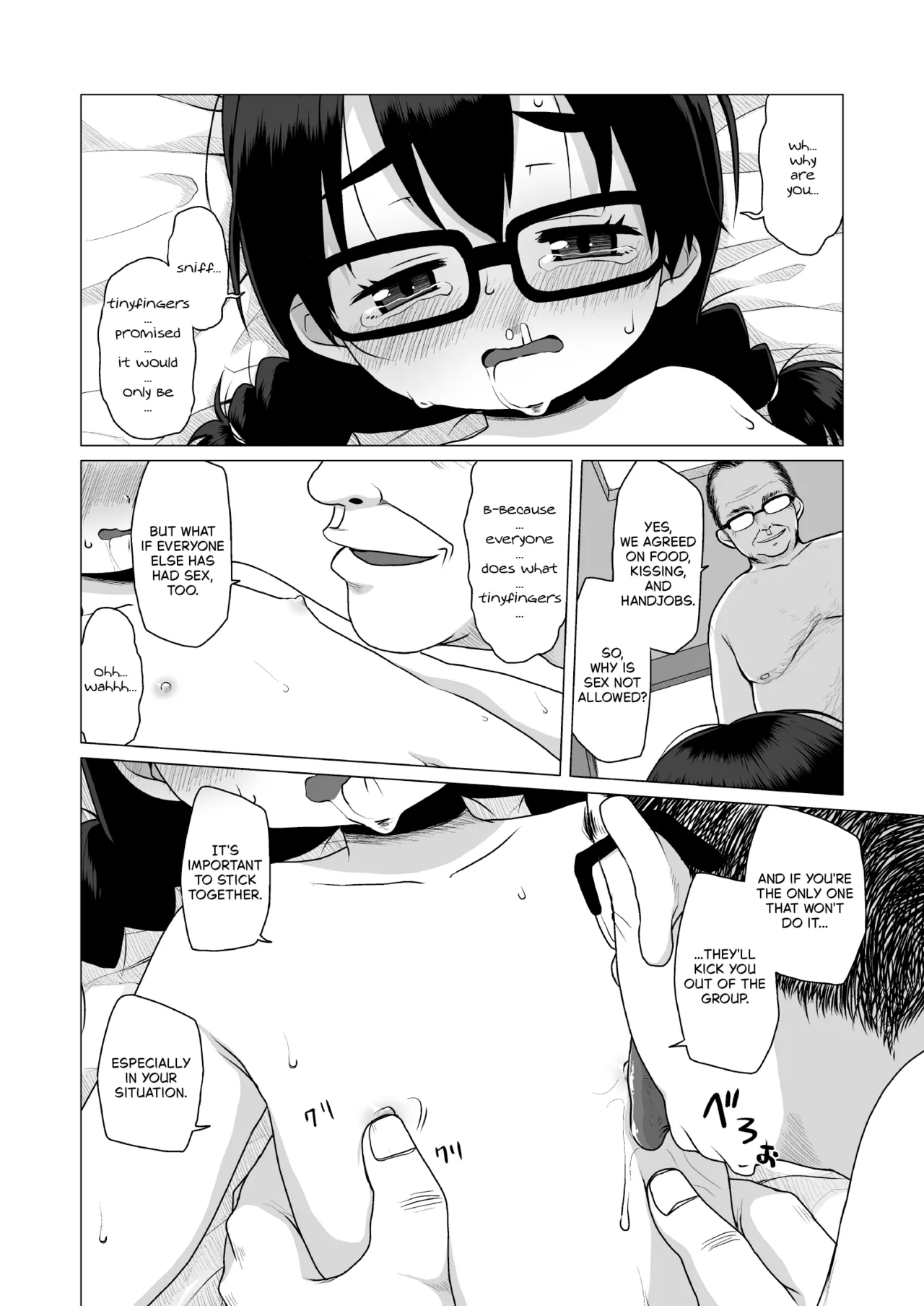 The Timid and Homely Elementary School Girl Can't Refuse Compensated Dating. Chapter 1 - page 23