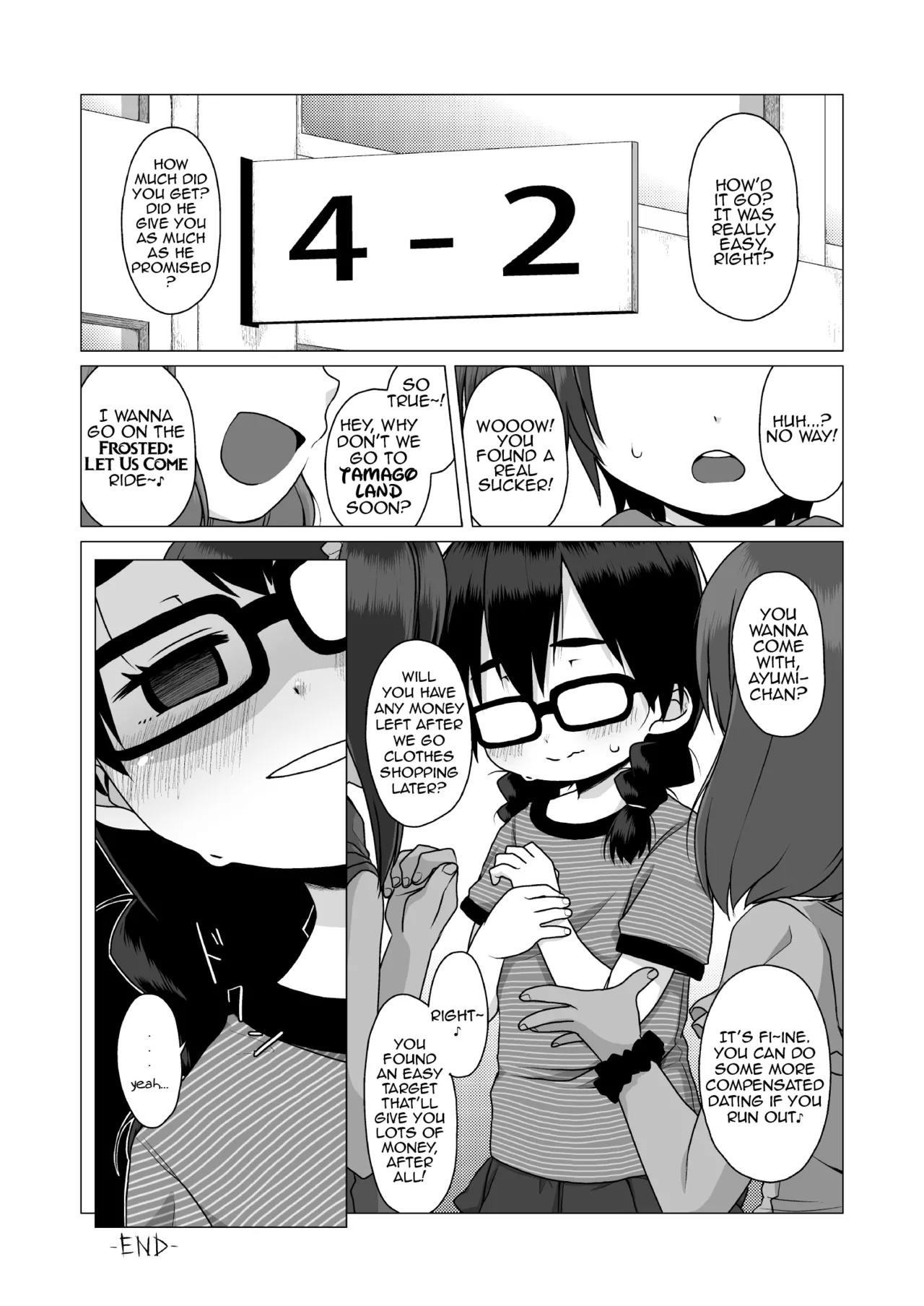 The Timid and Homely Elementary School Girl Can't Refuse Compensated Dating. Chapter 1 - page 32