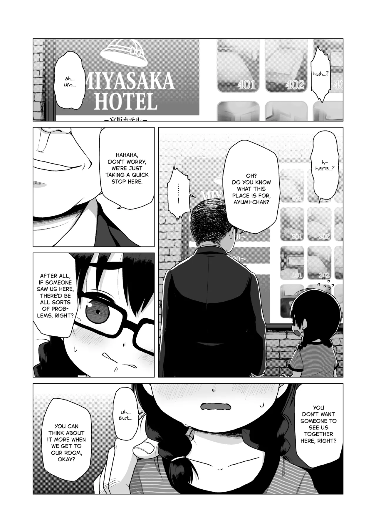 The Timid and Homely Elementary School Girl Can't Refuse Compensated Dating. Chapter 1 - page 6