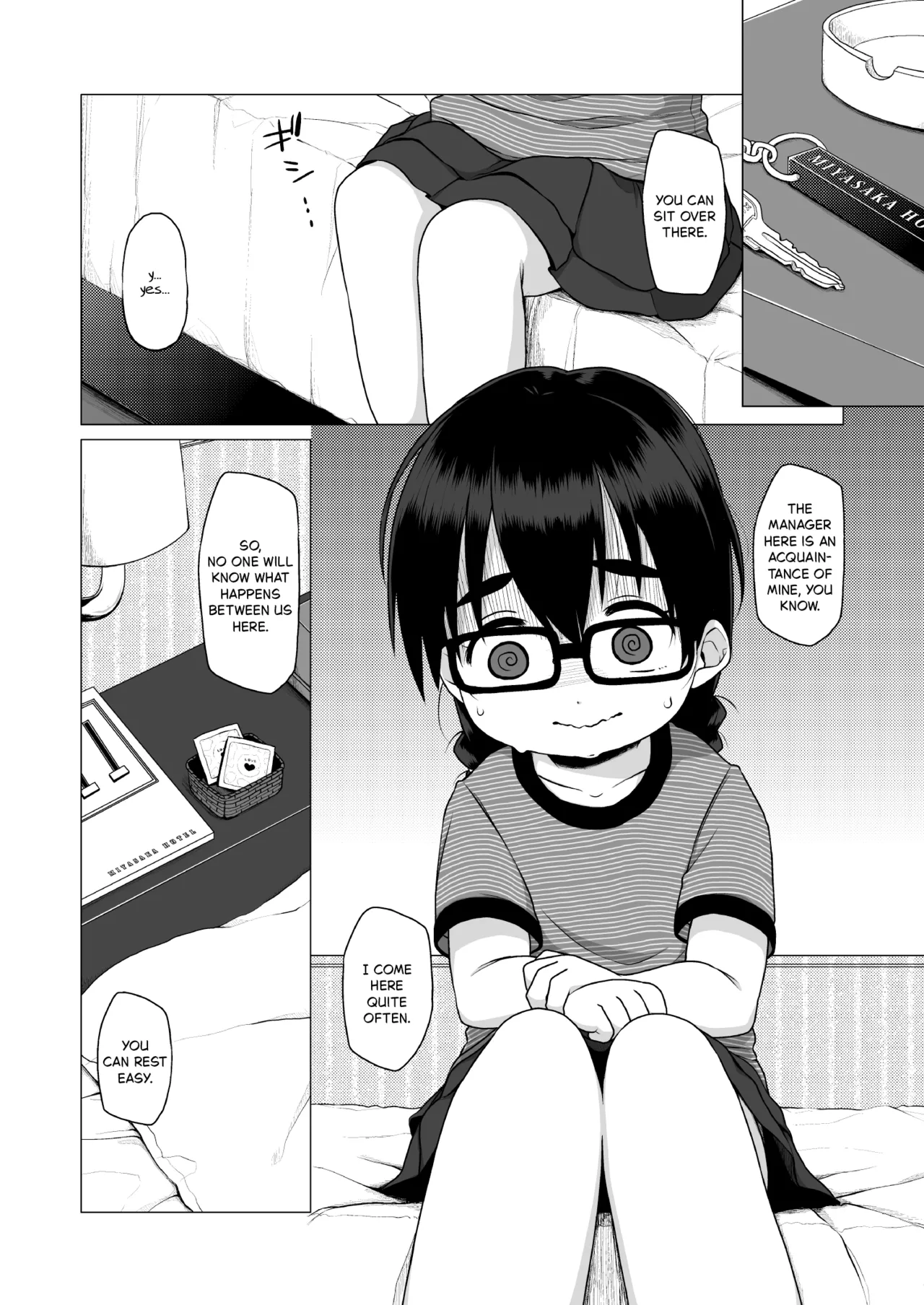 The Timid and Homely Elementary School Girl Can't Refuse Compensated Dating. Chapter 1 - page 7