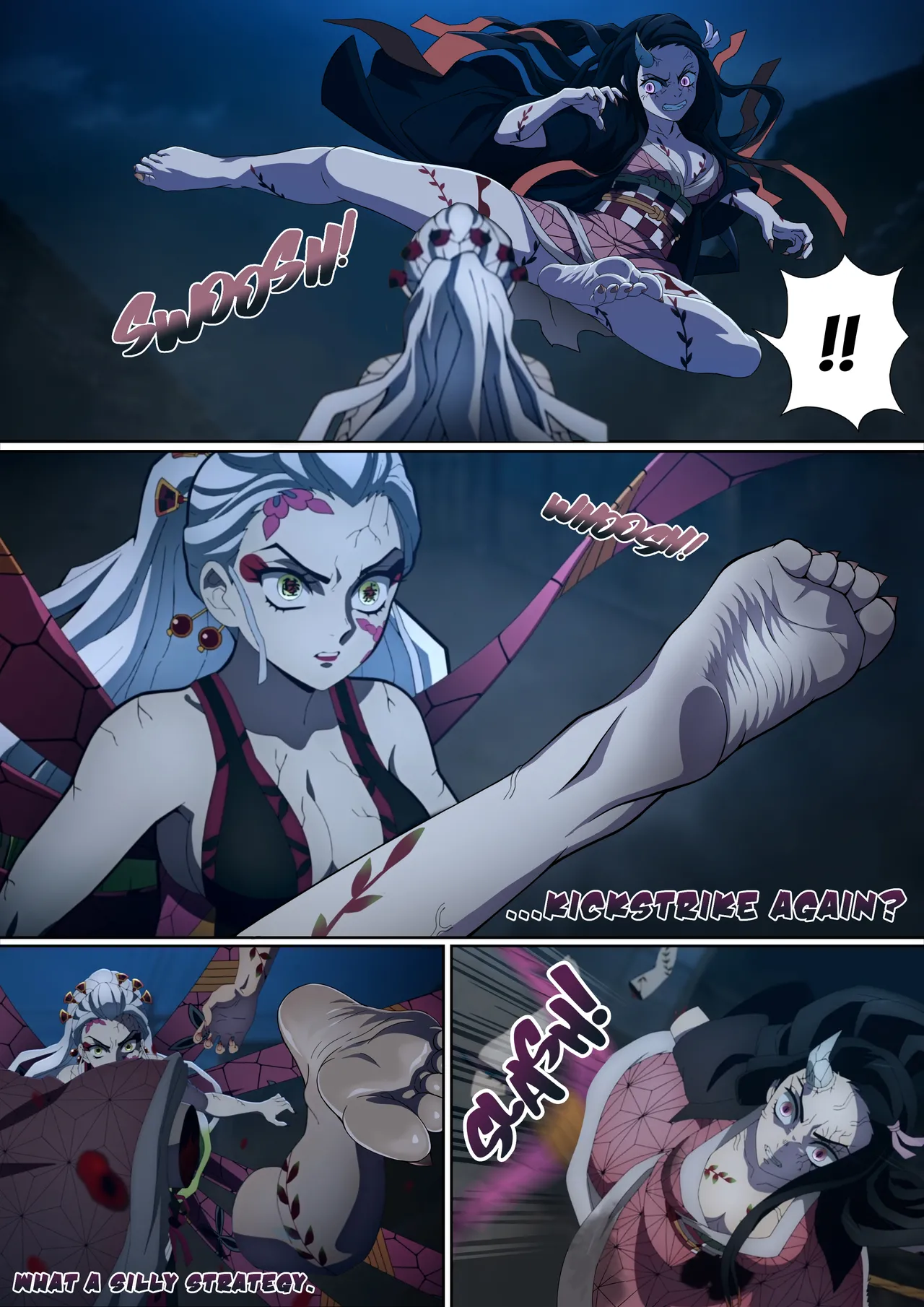 Daki’s Blood Demon Art: Trample 堕姫の血鬼術・紅蓮践踏 Chapter 1 - page 23