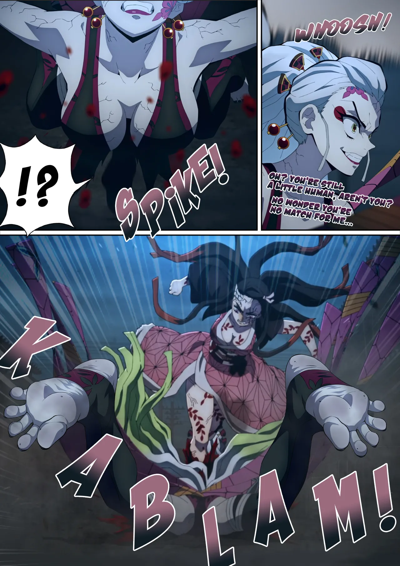 Daki’s Blood Demon Art: Trample 堕姫の血鬼術・紅蓮践踏 Chapter 1 - page 24