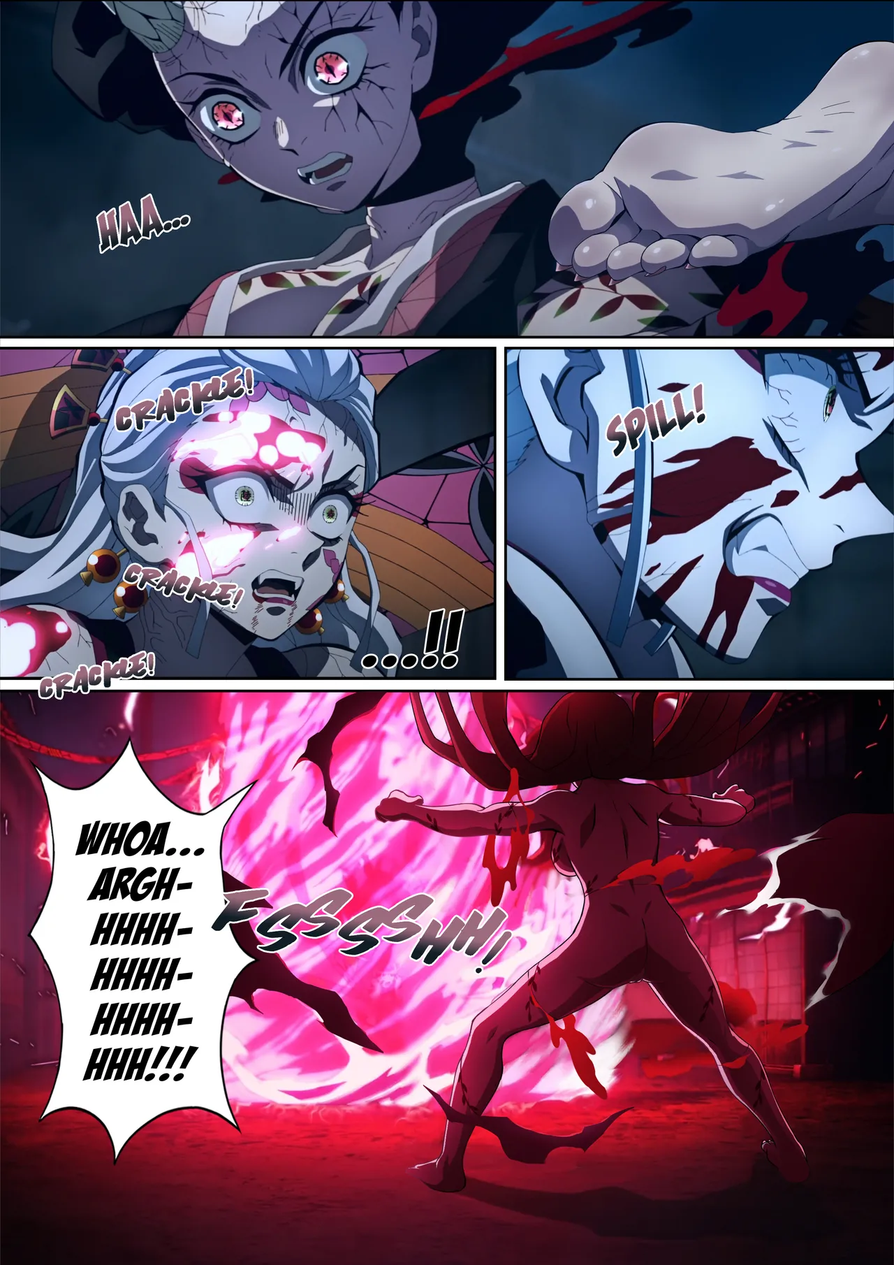 Daki’s Blood Demon Art: Trample 堕姫の血鬼術・紅蓮践踏 Chapter 1 - page 29