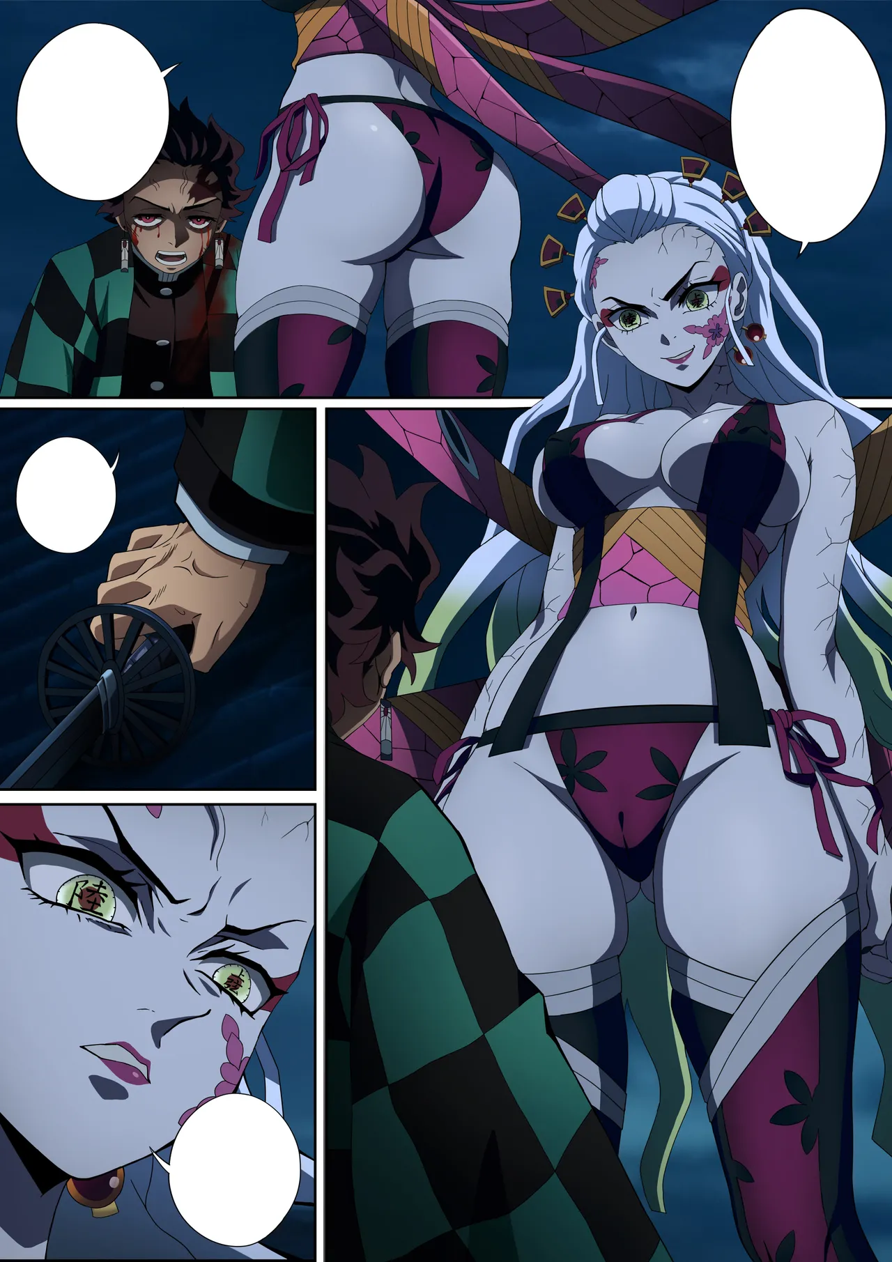 Daki’s Blood Demon Art: Trample 堕姫の血鬼術・紅蓮践踏 Chapter 1 - page 47