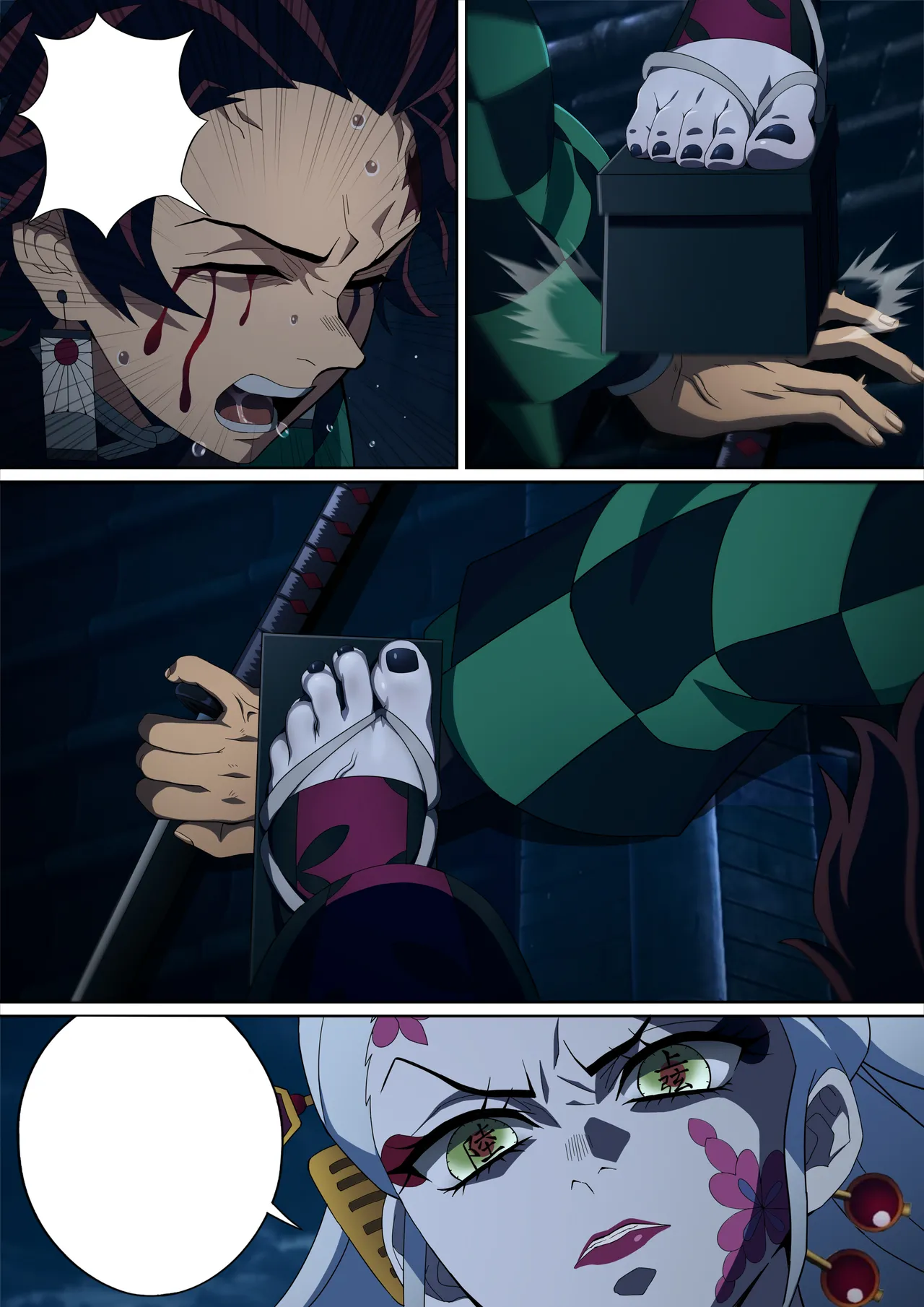 Daki’s Blood Demon Art: Trample 堕姫の血鬼術・紅蓮践踏 Chapter 1 - page 48