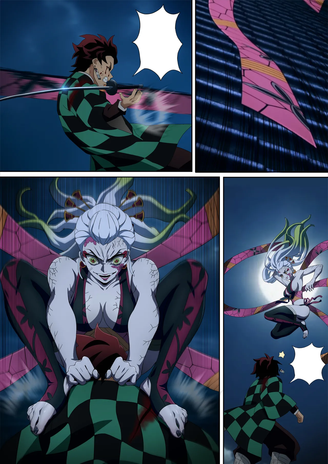 Daki’s Blood Demon Art: Trample 堕姫の血鬼術・紅蓮践踏 Chapter 1 - page 52