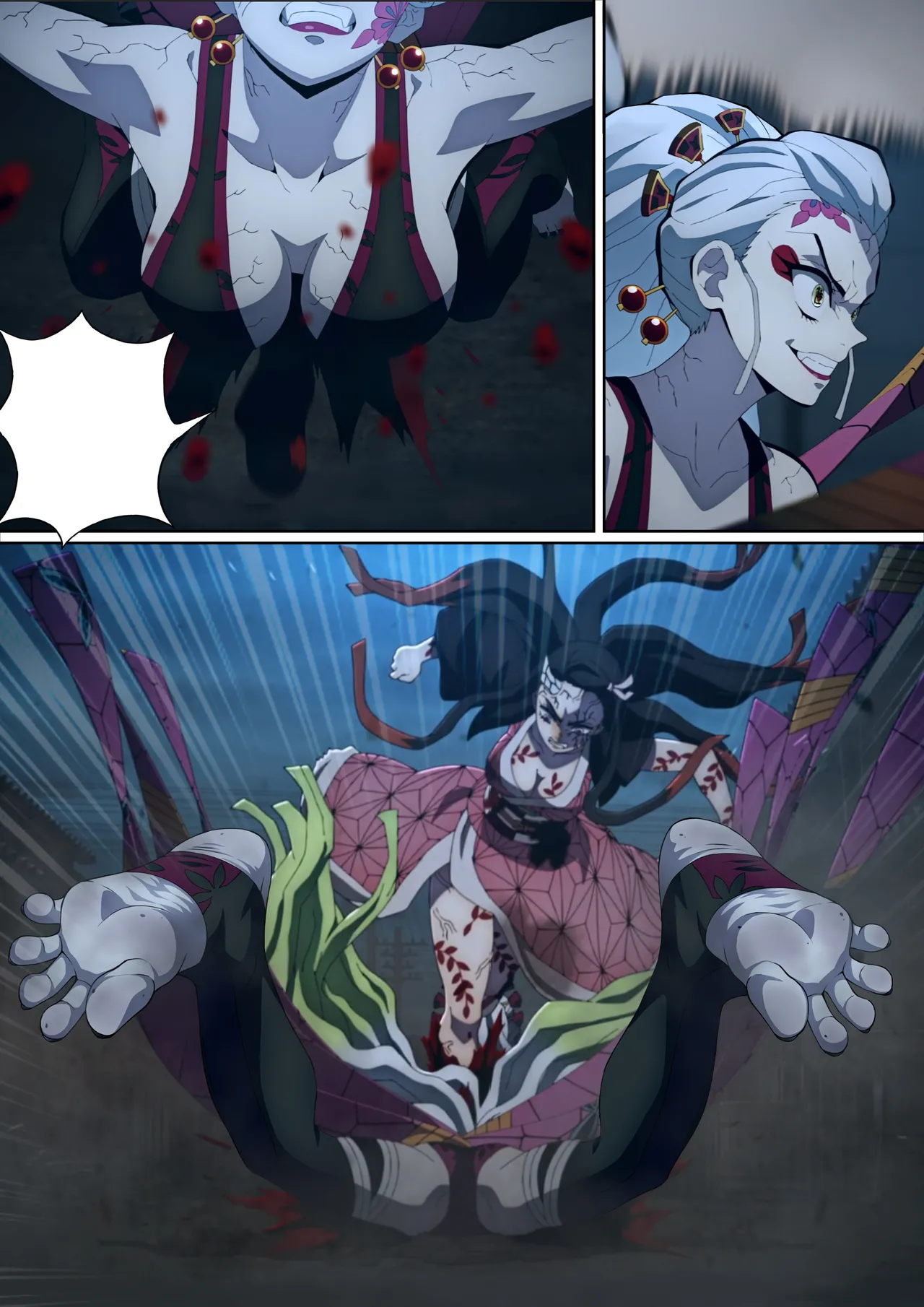 Daki’s Blood Demon Art: Trample 堕姫の血鬼術・紅蓮践踏 Chapter 1 - page 68