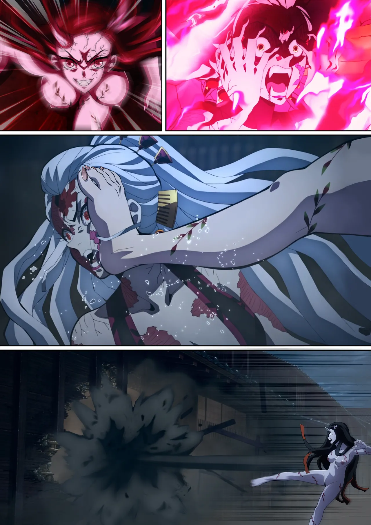 Daki’s Blood Demon Art: Trample 堕姫の血鬼術・紅蓮践踏 Chapter 1 - page 74