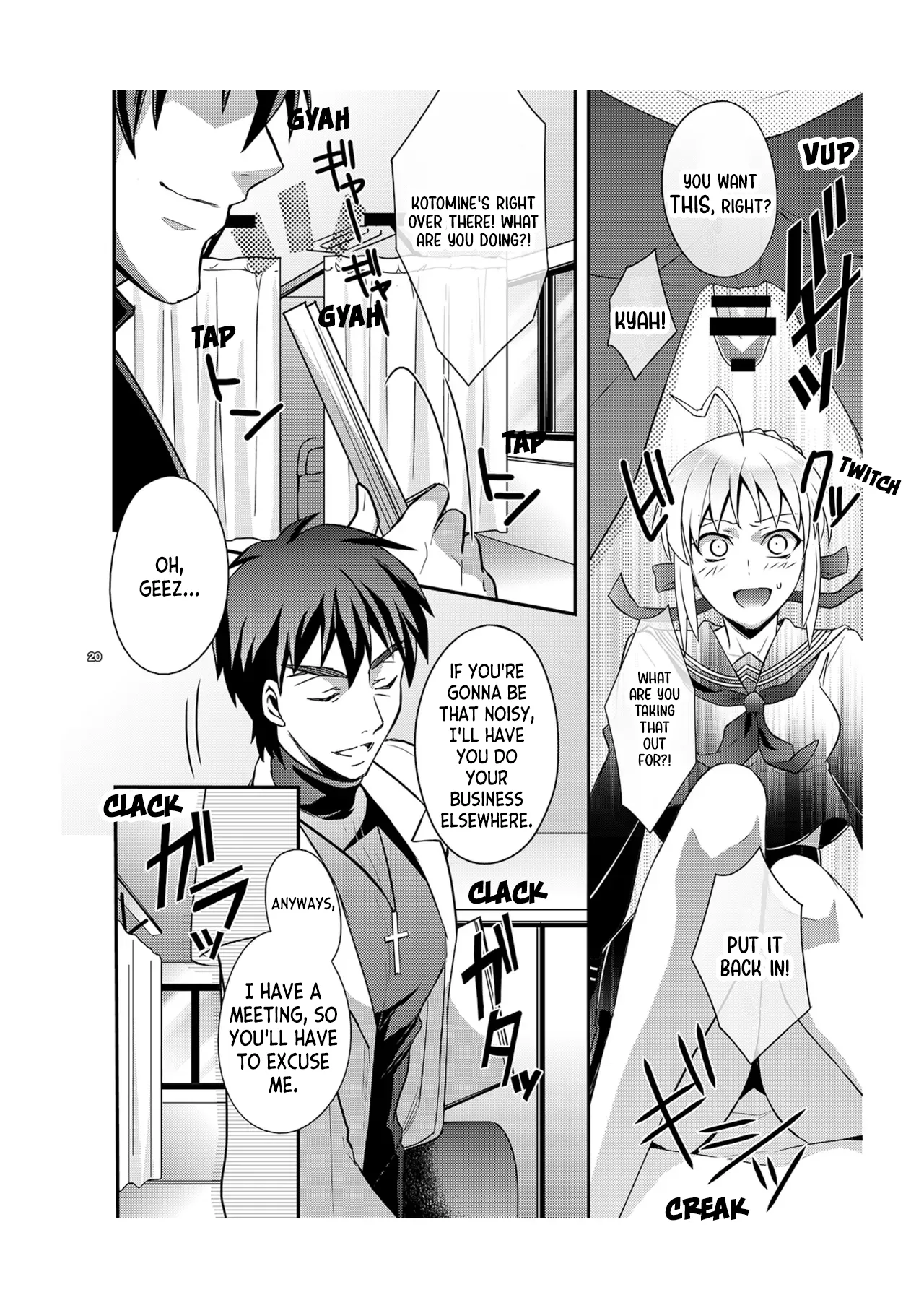Master Arturia-chan! ～Yome to Ecchi na Maryoku Kyoukyuu Chapter 1 - page 7