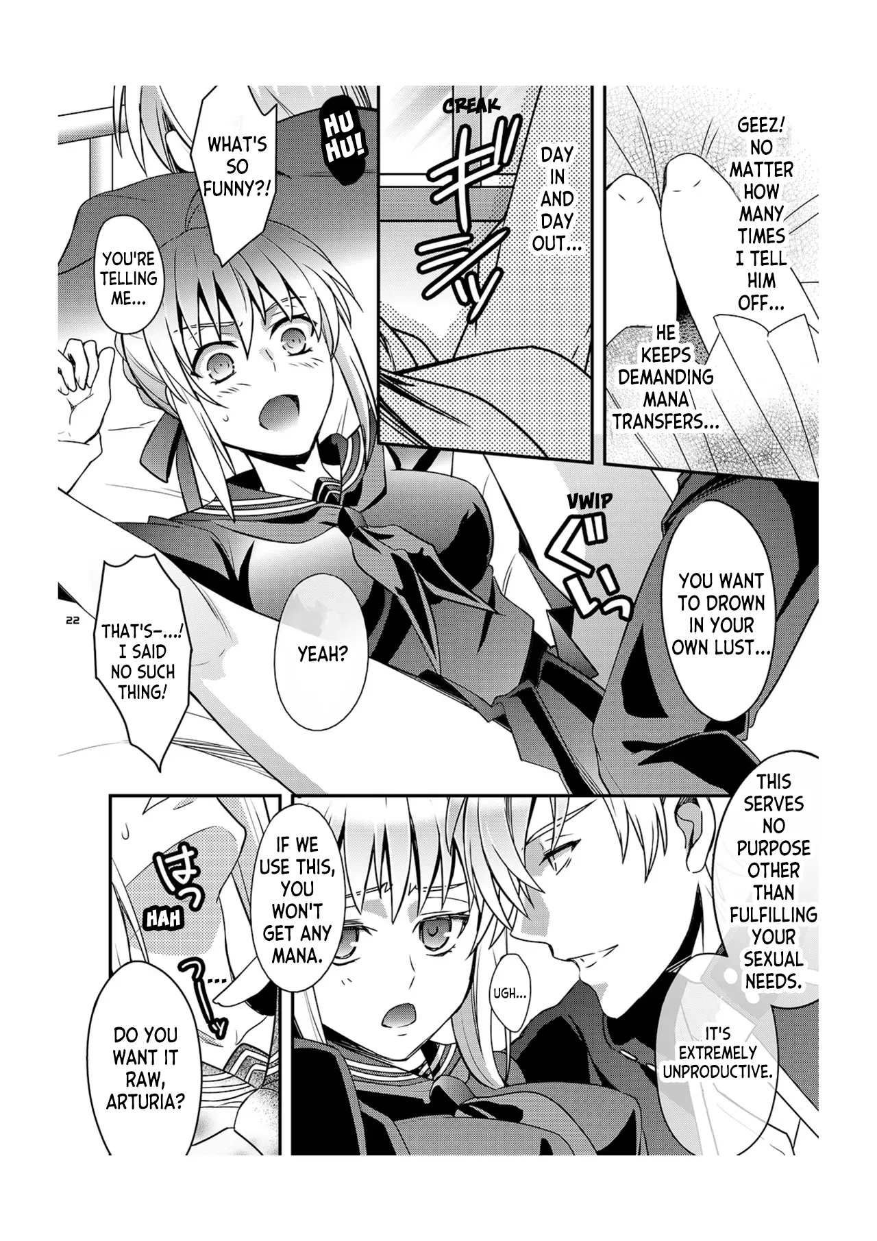 Master Arturia-chan! ～Yome to Ecchi na Maryoku Kyoukyuu Chapter 1 - page 9