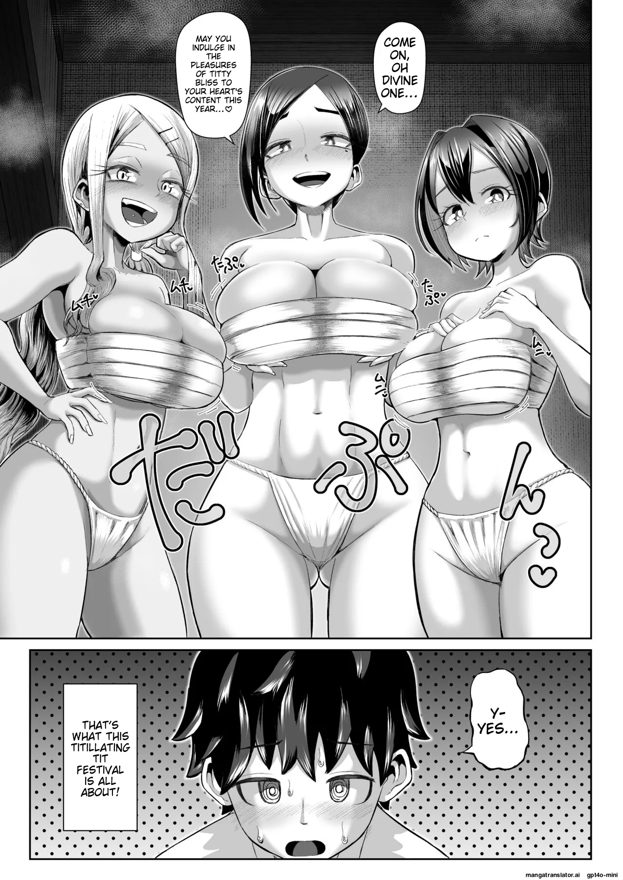 Paizuri Matsuri ~Inshuu ga Nokoru Mura de Kyoukugen Kyousha~ Chapter 1 - page 10