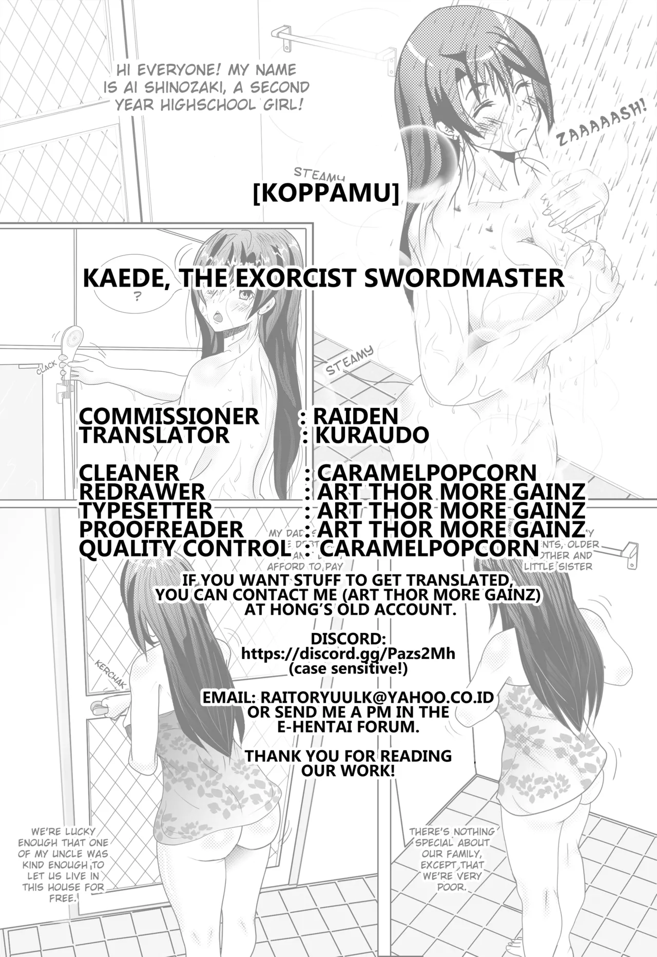 Kaede, The Exorcist Swordmaster Chapter 1 - page 23