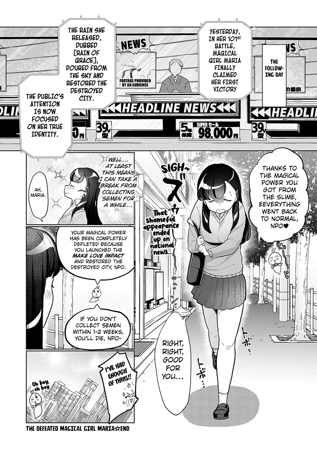 The Defeated Magical Girl Maria Chapter 1 - page 22