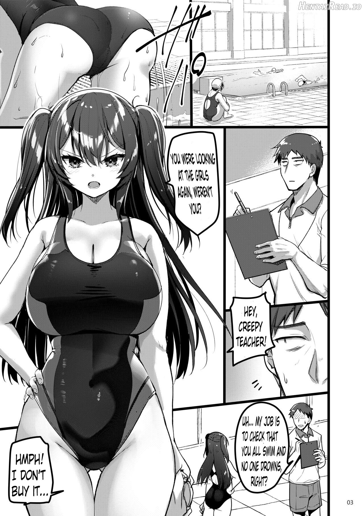 A story of how I hypnotized a student who was only mean to me. Chapter 1 - page 2
