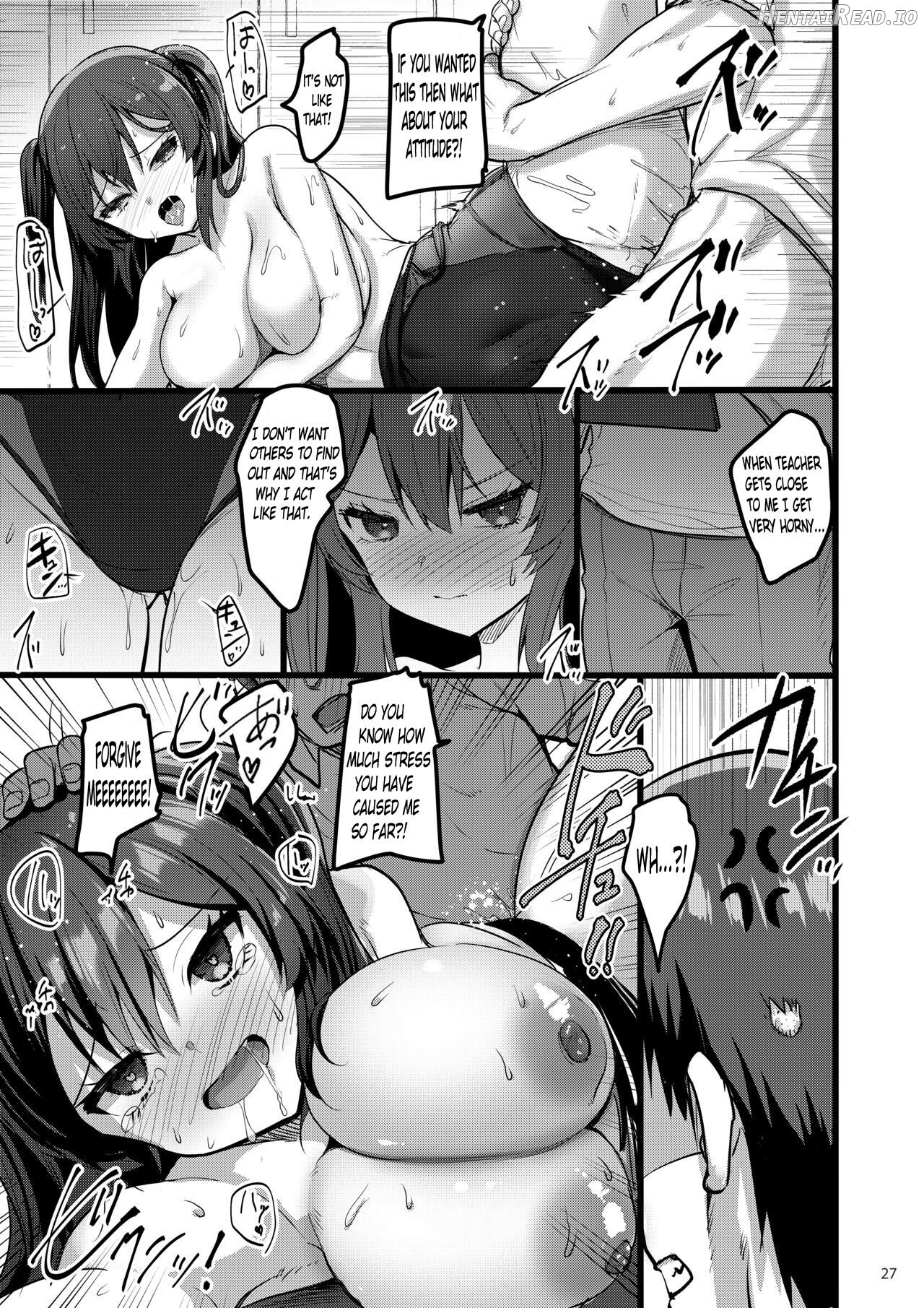A story of how I hypnotized a student who was only mean to me. Chapter 1 - page 26