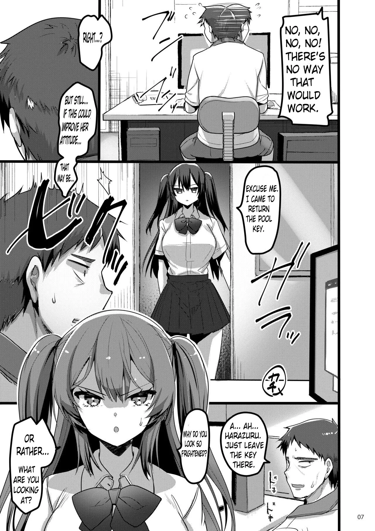 A story of how I hypnotized a student who was only mean to me. Chapter 1 - page 6