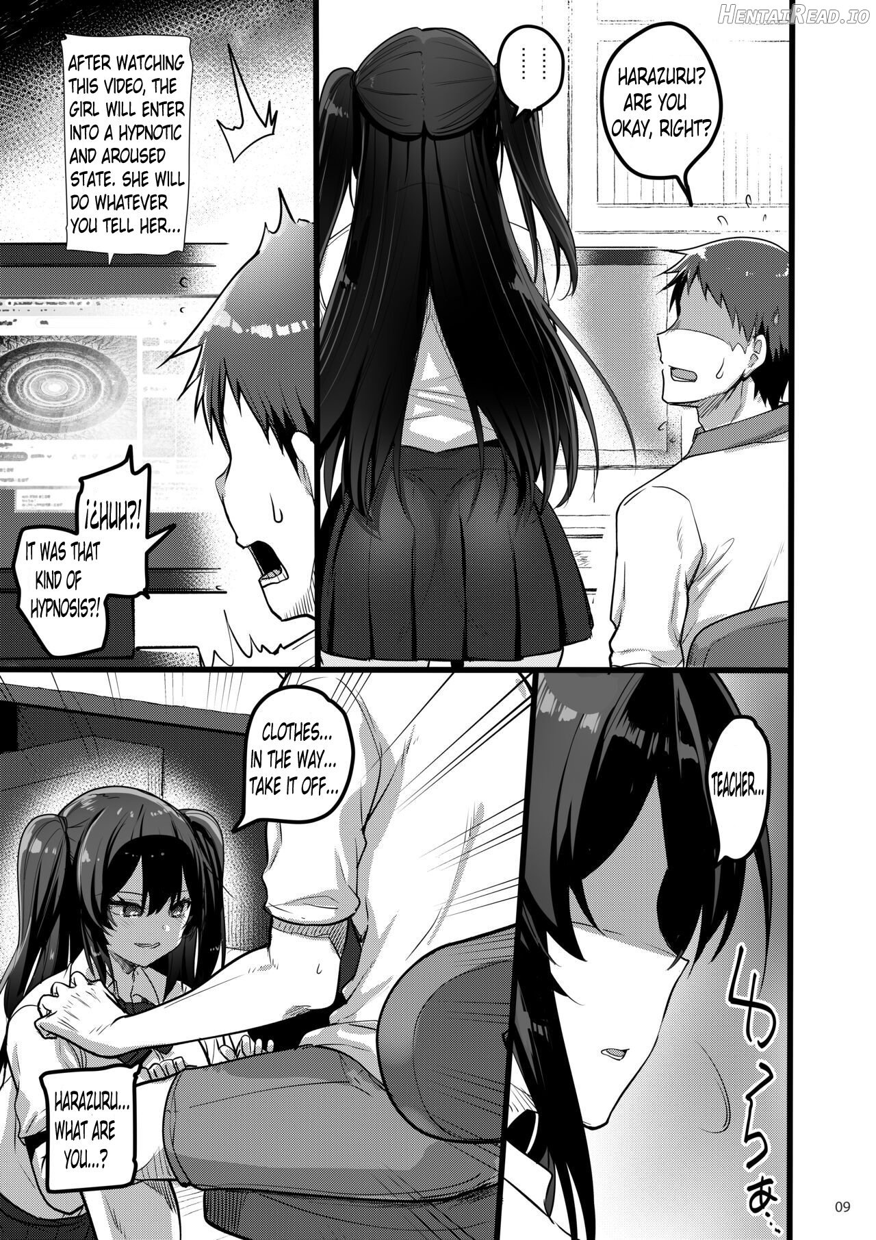 A story of how I hypnotized a student who was only mean to me. Chapter 1 - page 8