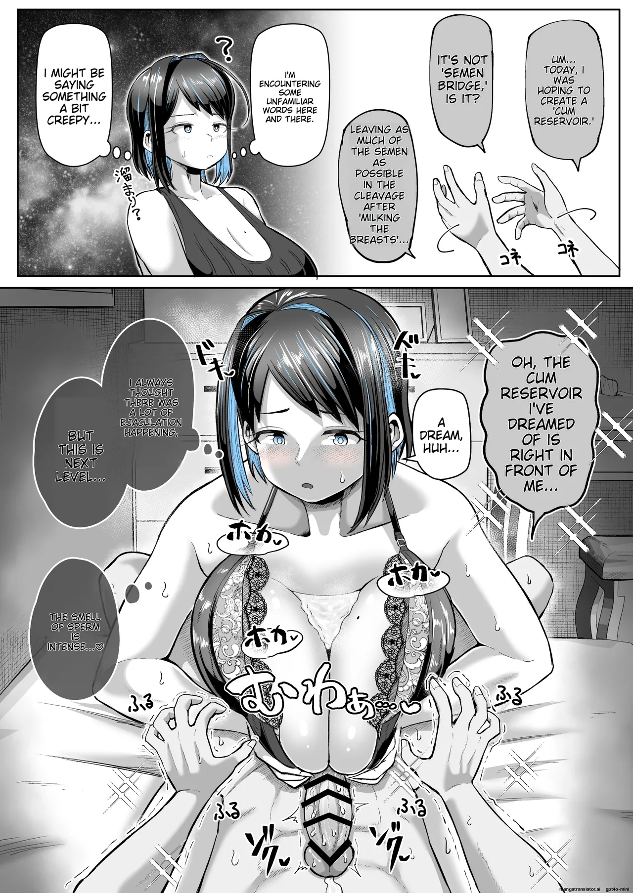 This is the story of how she came to love titjobs! Chapter 1 - page 10