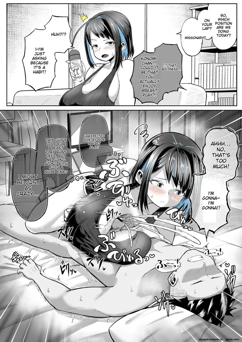 This is the story of how she came to love titjobs! Chapter 1 - page 11