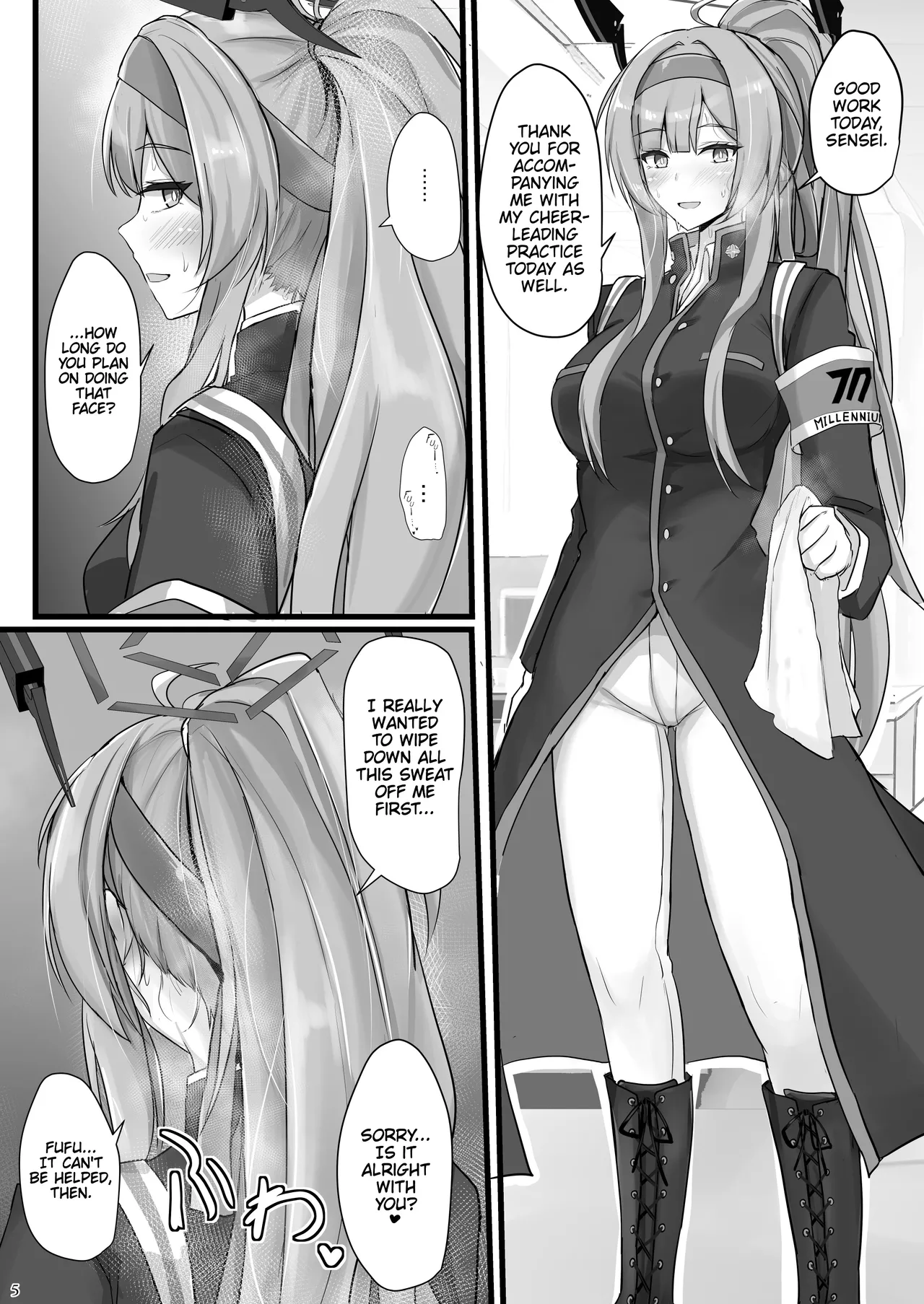 Shiraishi Utaha ni Ouen Saretai Chapter 1 - page 4