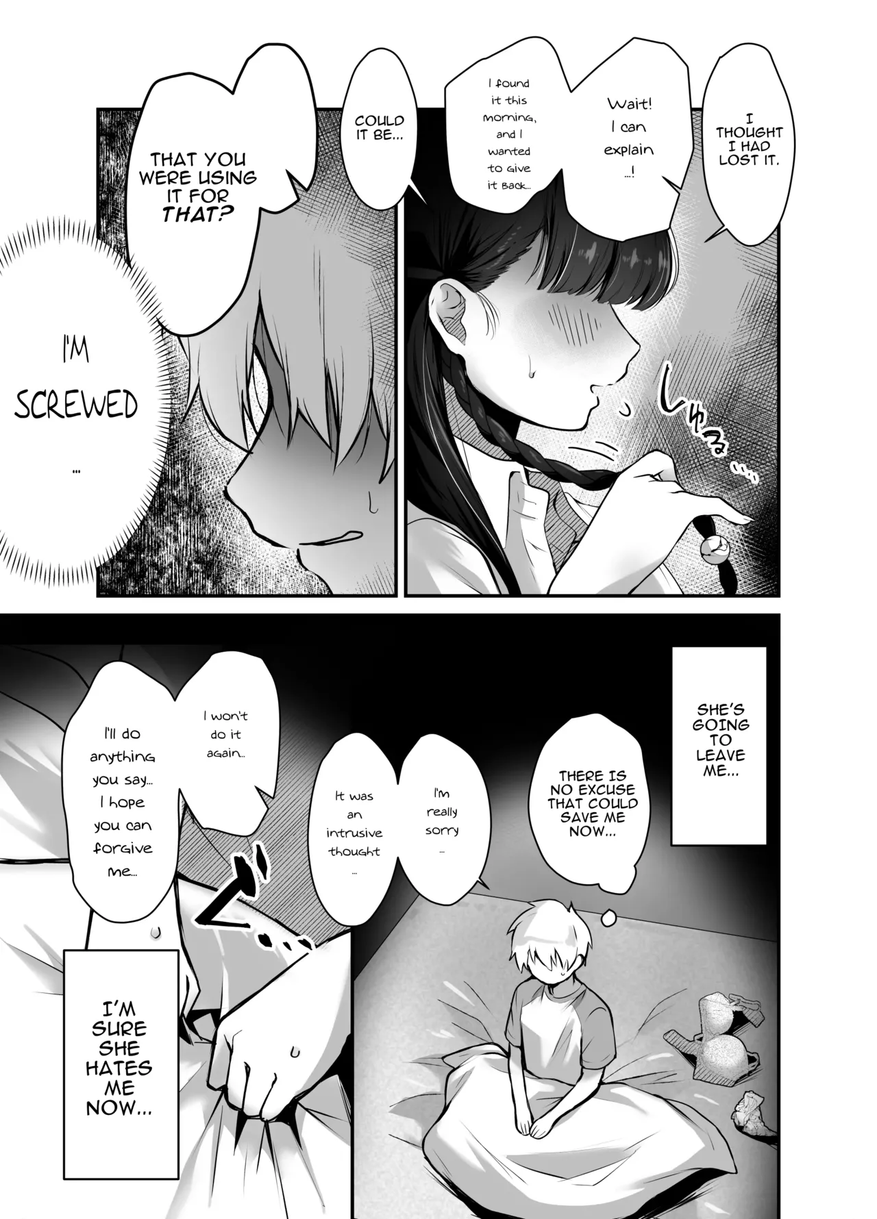 Rinjin no Seiso na Onee-chan JK wa boku wo Dekiai suru Dosukebe Inma deshita ~ Chapter 1 - page 9