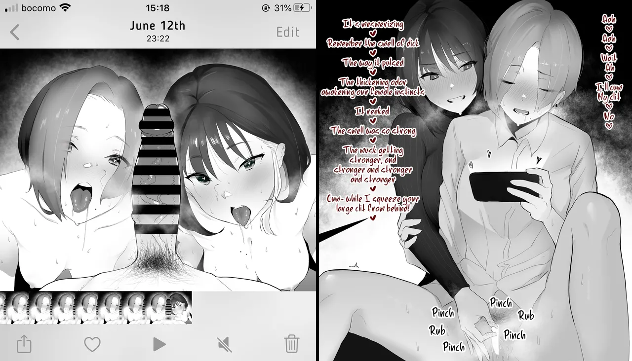 As Lesbians Whose Sex Life is in a Slump and are in Need of New Stimulation, is it Okay for the Scent of Cock to Awaken our Female Instincts? Chapter 1 - page 16