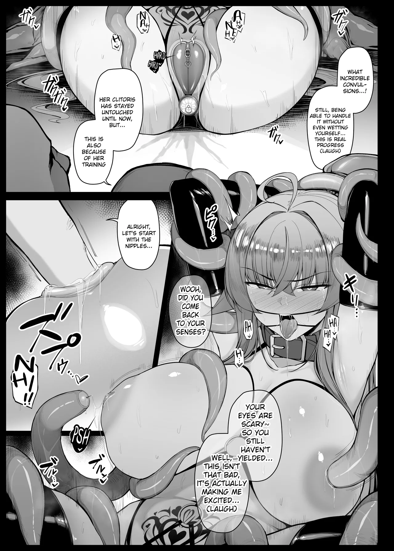 karada o kaihatsusarete Kuri seme onani-sareru hiroin EP5 Chapter 1 - page 3