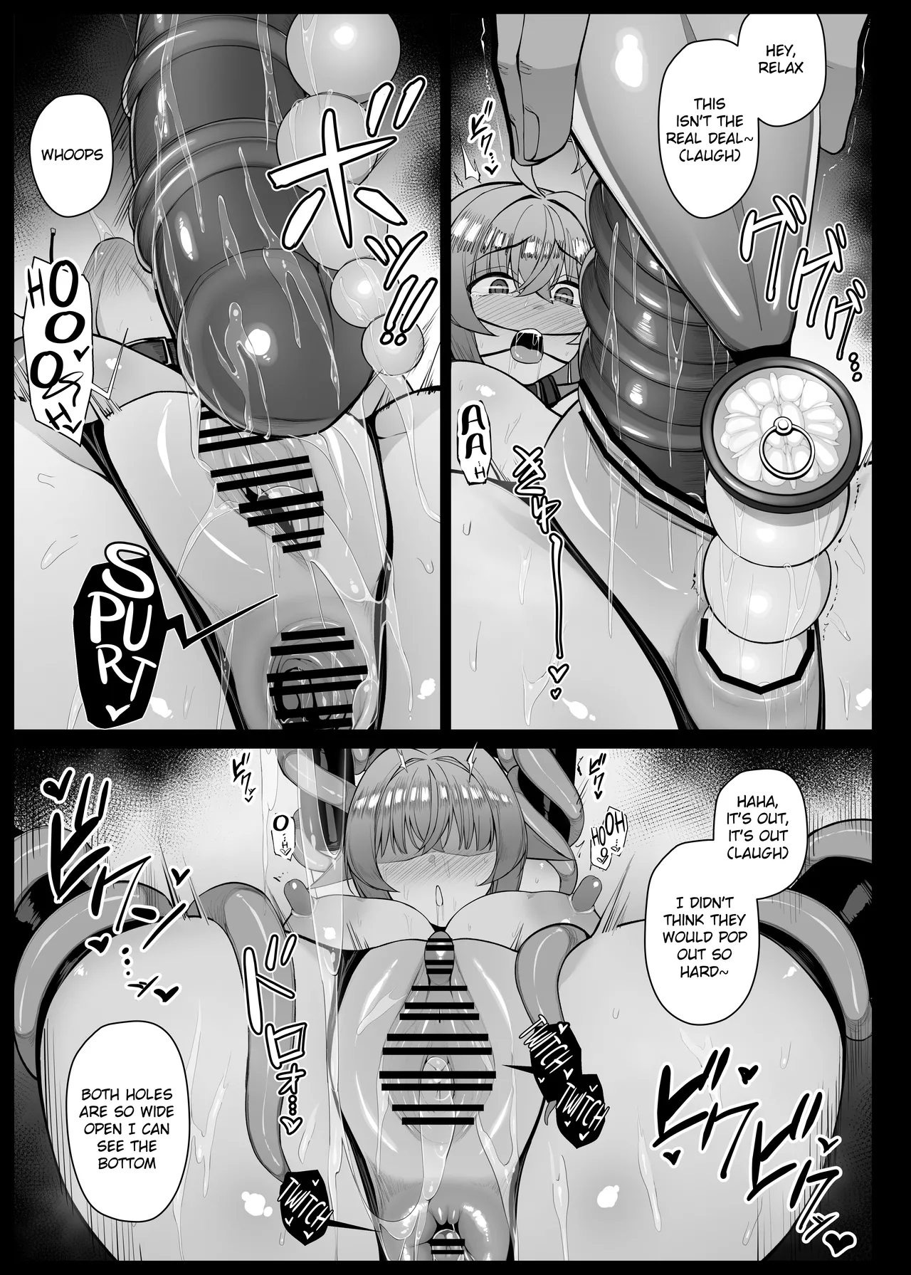 karada o kaihatsusarete Kuri seme onani-sareru hiroin EP5 Chapter 1 - page 7