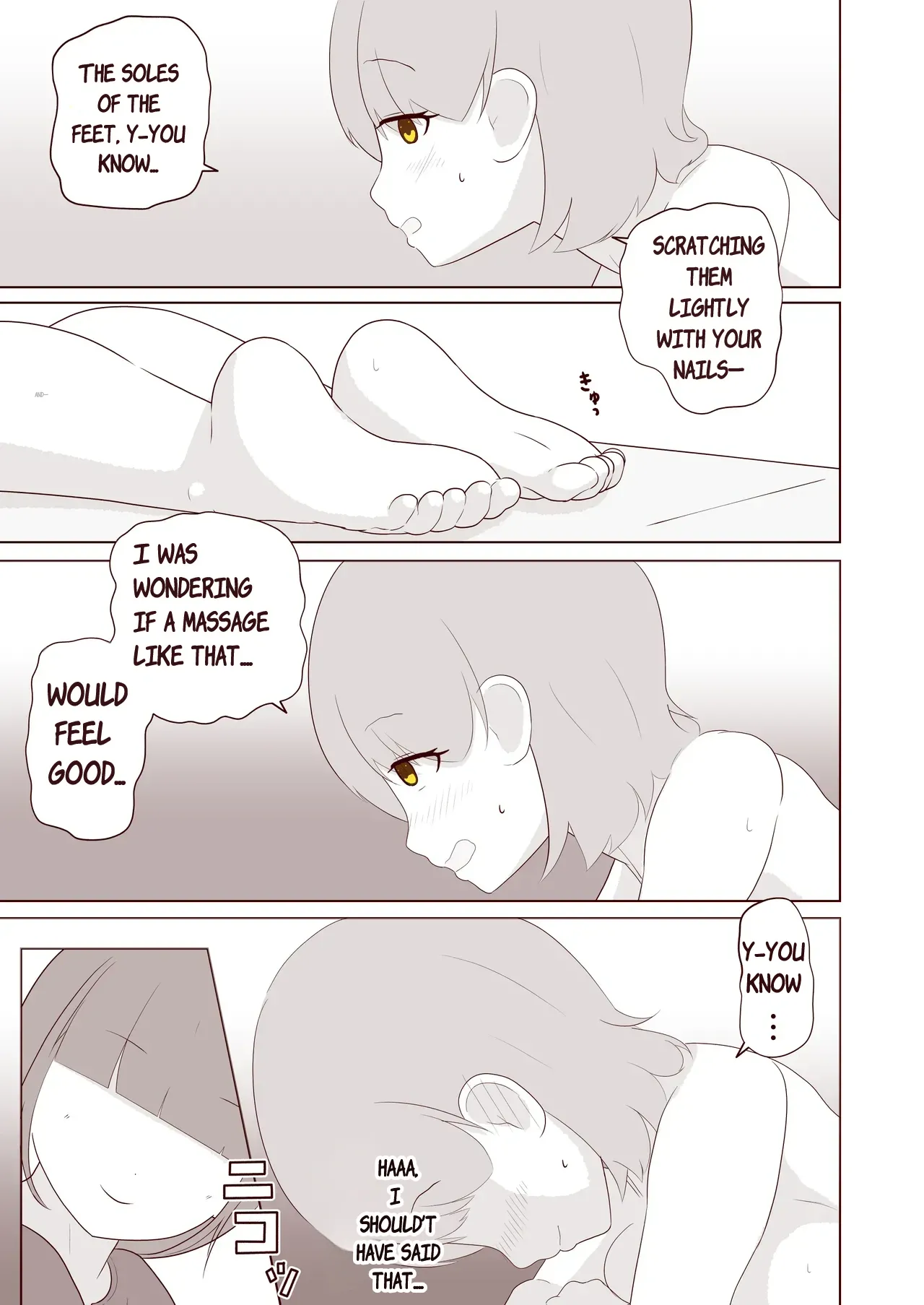 I want to have the soles of my feet tickled! Chapter 1 - page 10