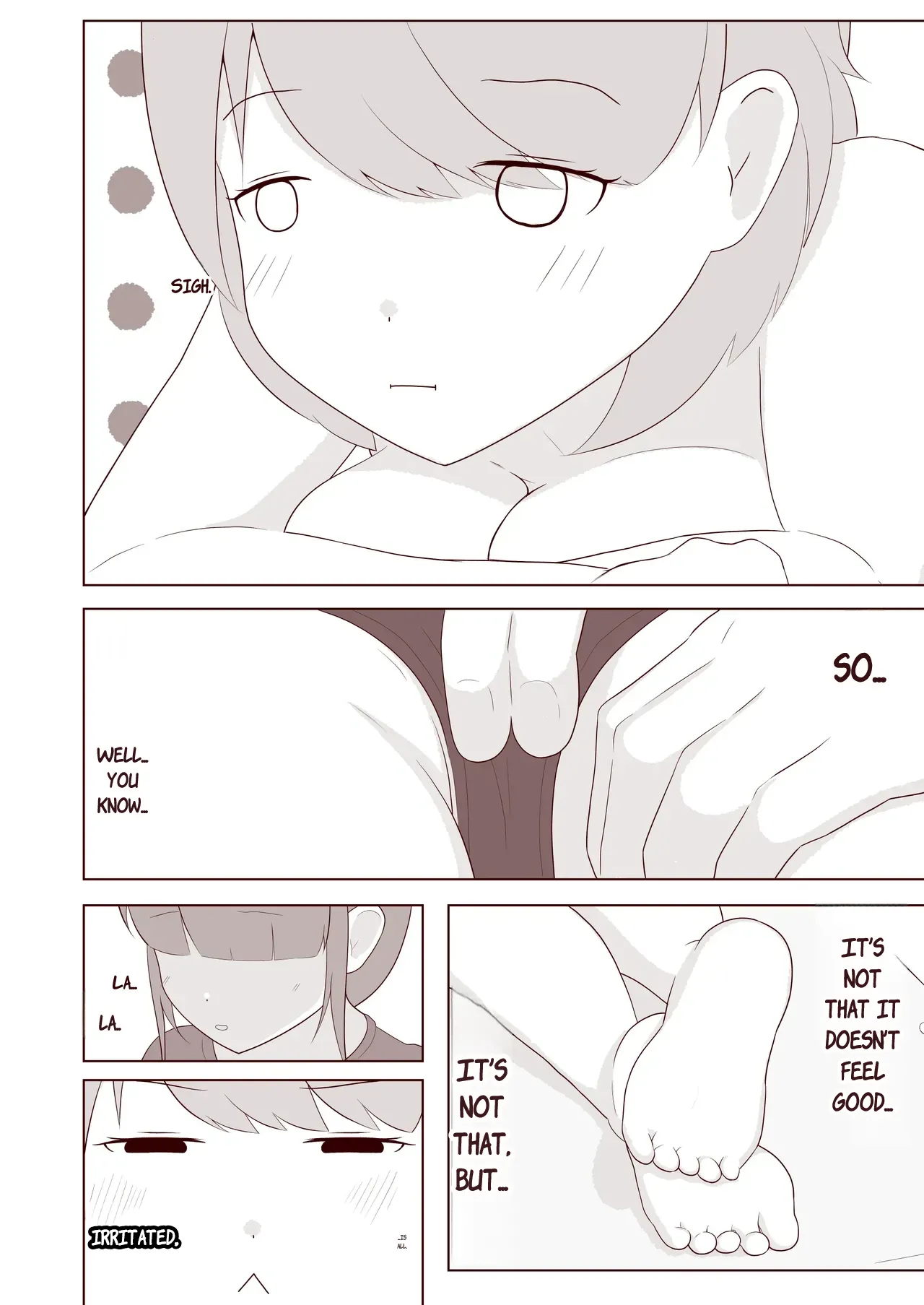 I want to have the soles of my feet tickled! Chapter 1 - page 7