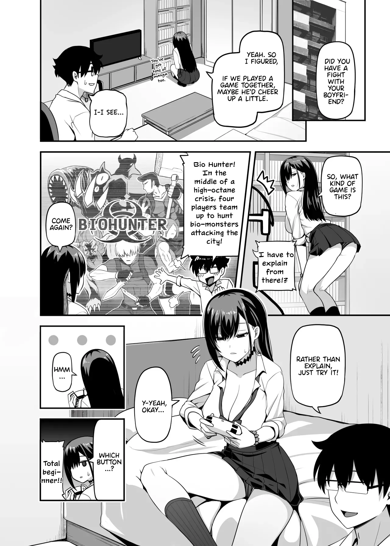 Class no Gal ga Uchi ni Kite, Issho ni Hunting Action Yattemita Ken Chapter 1 - page 5