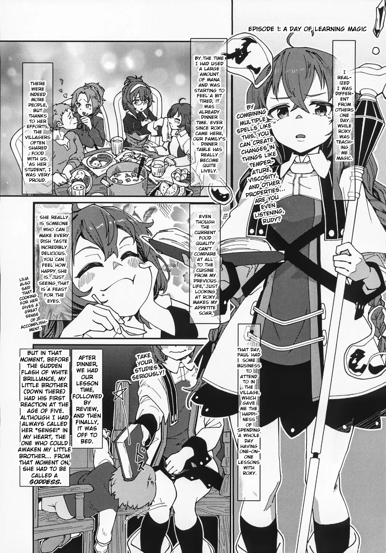 Heroine Minna to Soku H Shichau Hon Mushoku Tensei Hen- Chapter 1 - page 4