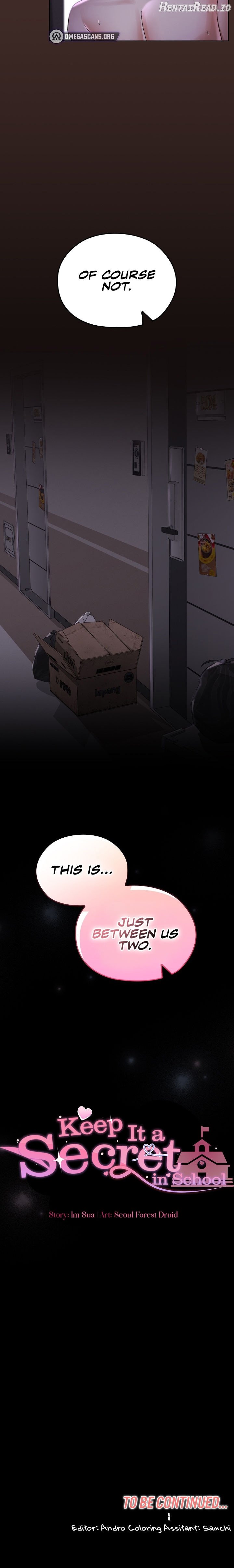 Keep It a Secret in School Chapter 41 - page 18