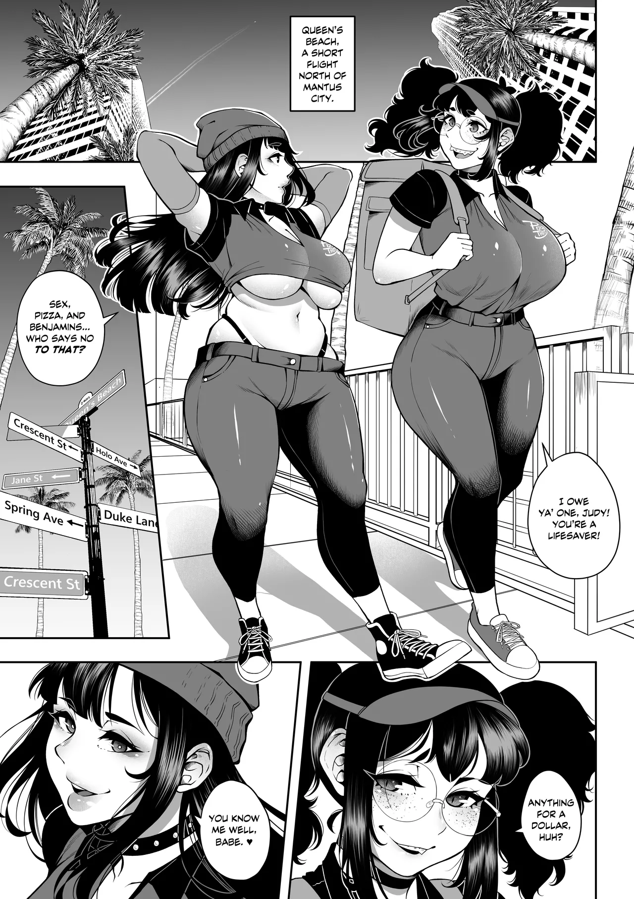 A-Block: Tips Please! Chapter 1 - page 1