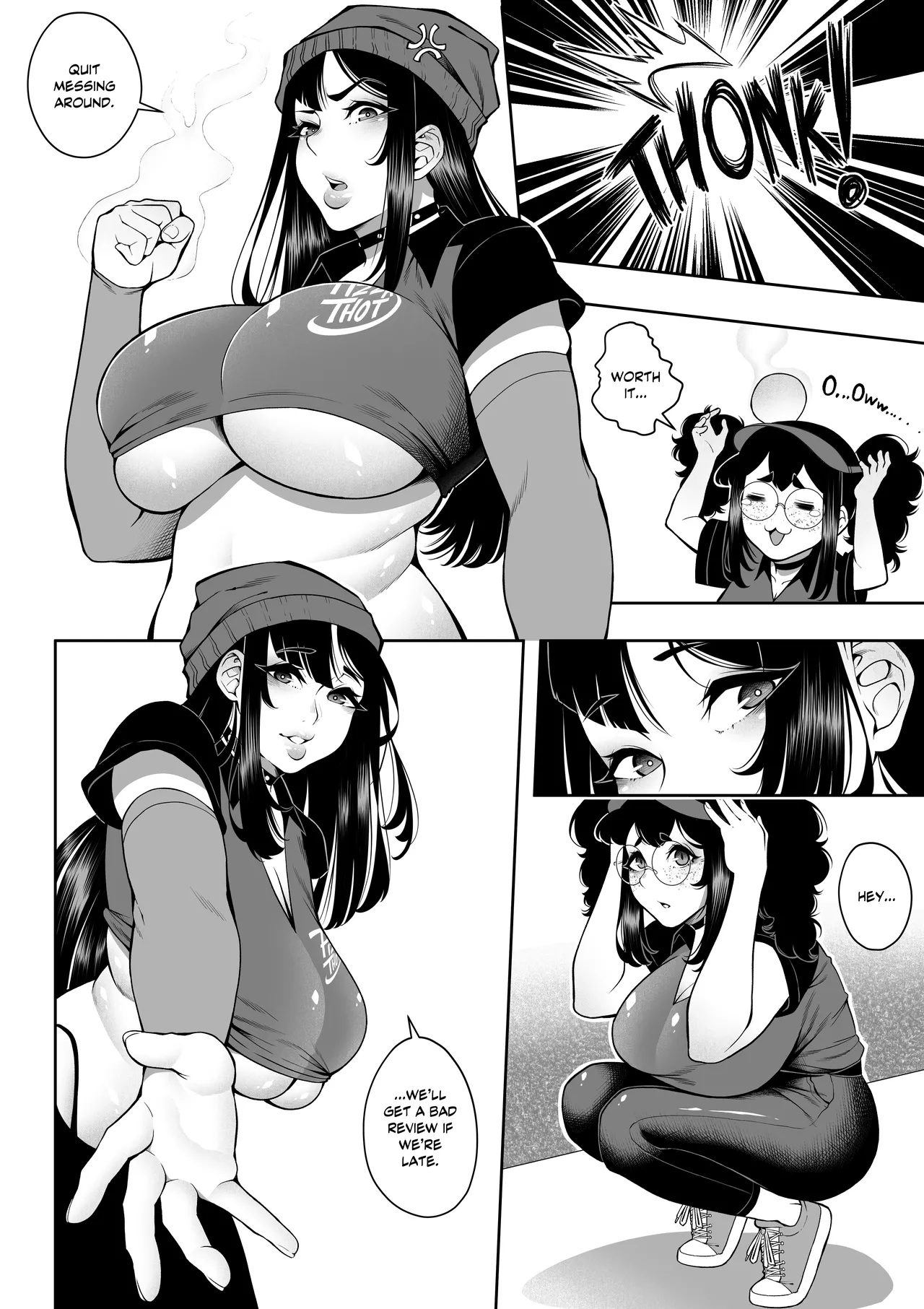 A-Block: Tips Please! Chapter 1 - page 4