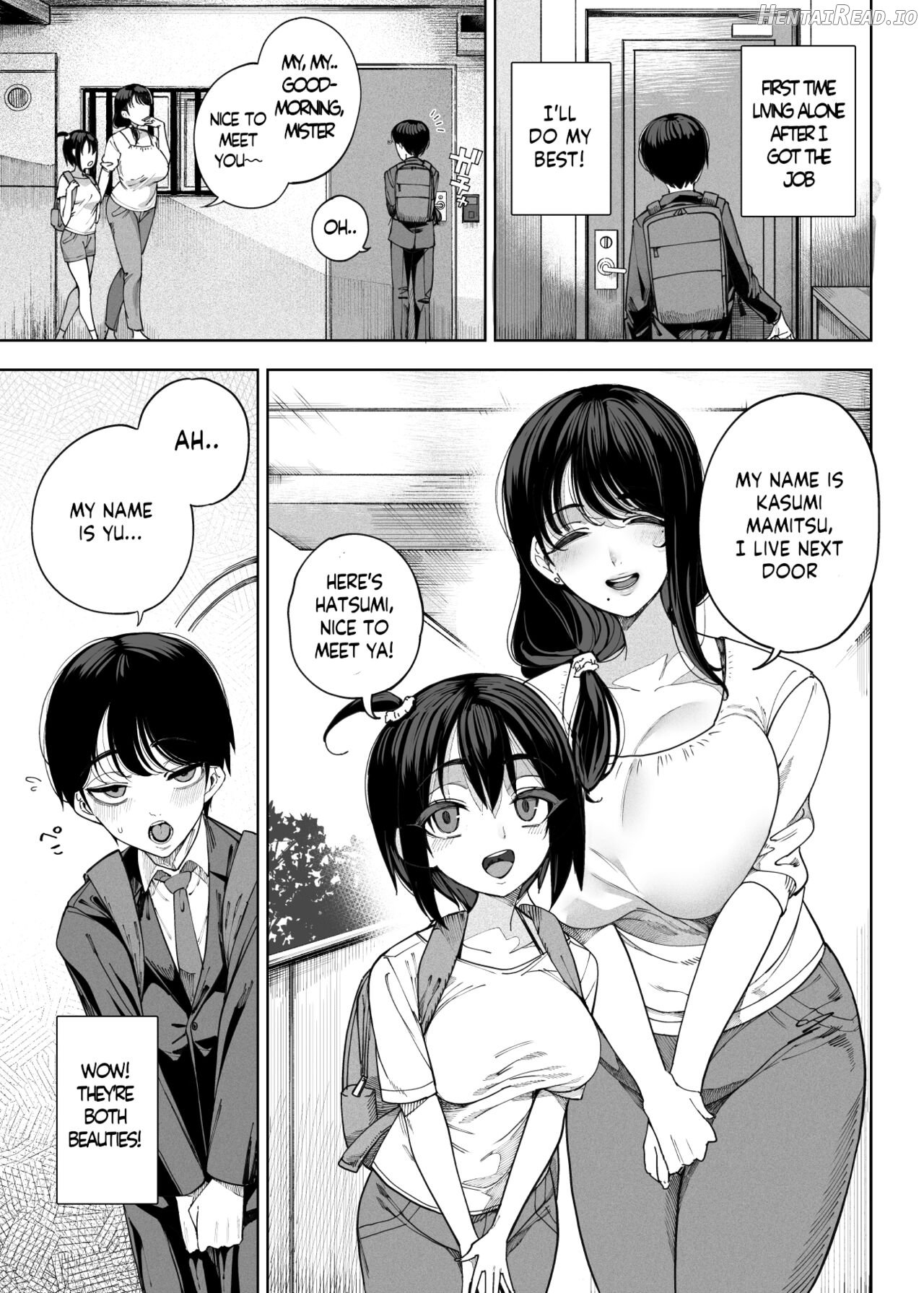 My Neighbors are Succubus Mother and Daughter Chapter 1 - page 4