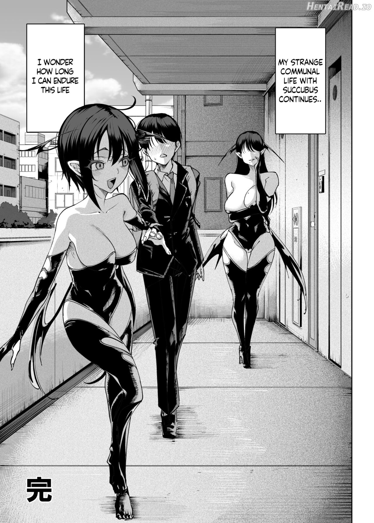 My Neighbors are Succubus Mother and Daughter Chapter 1 - page 76