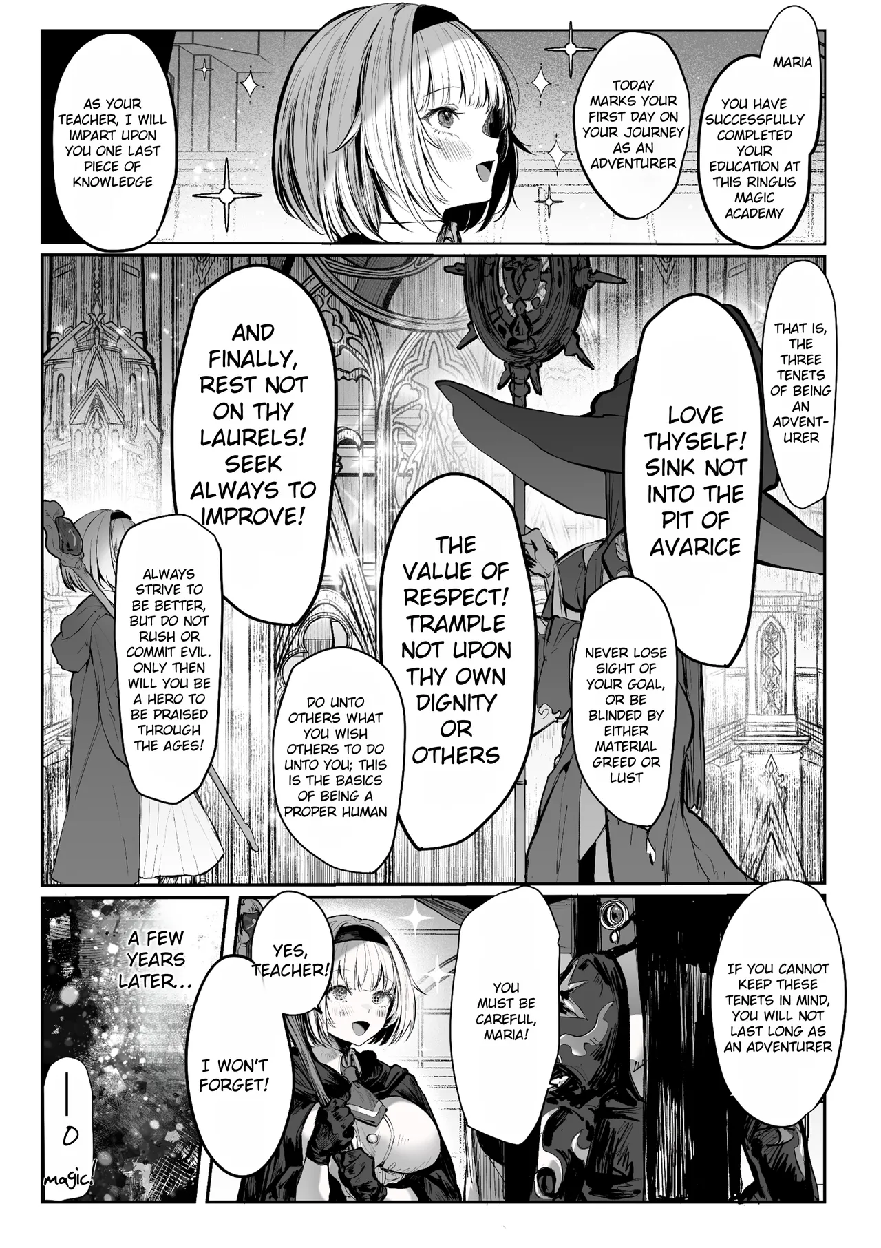 Sorry I Became a Sacred Sage ♥ Chapter 1 - Even Though I Have to Hold Back Chapter 1 - page 2