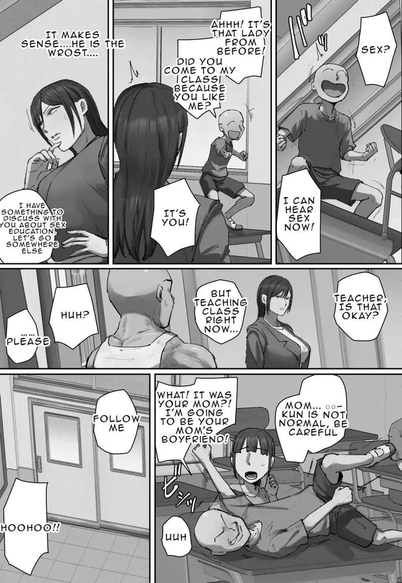 She fell in love at first sight with a fellow classmate! Chapter 1 - page 10