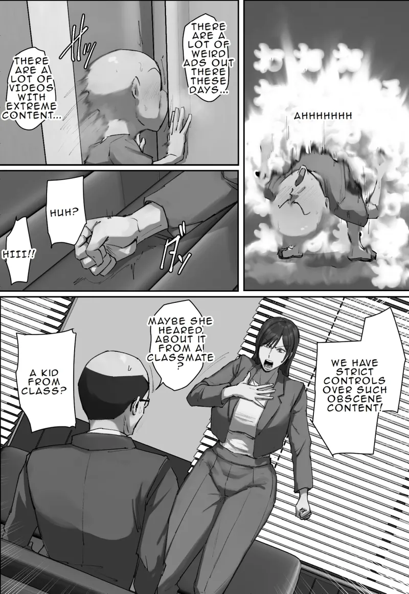 She fell in love at first sight with a fellow classmate! Chapter 1 - page 4