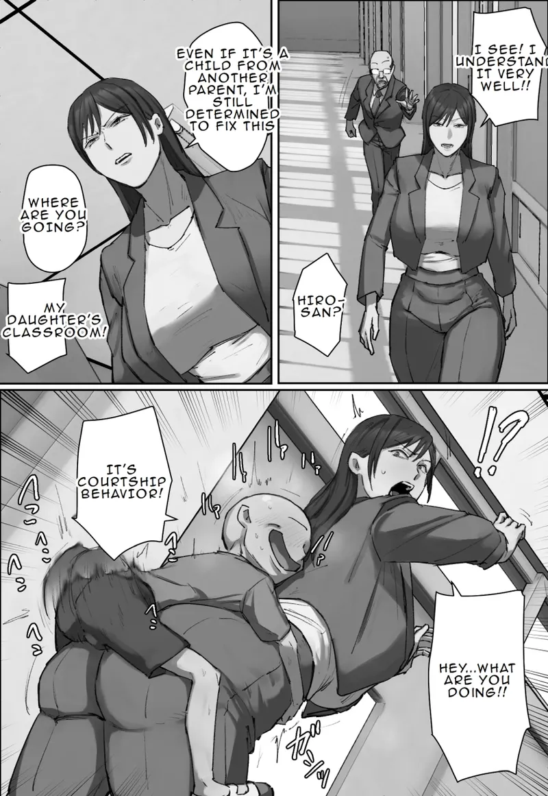 She fell in love at first sight with a fellow classmate! Chapter 1 - page 5