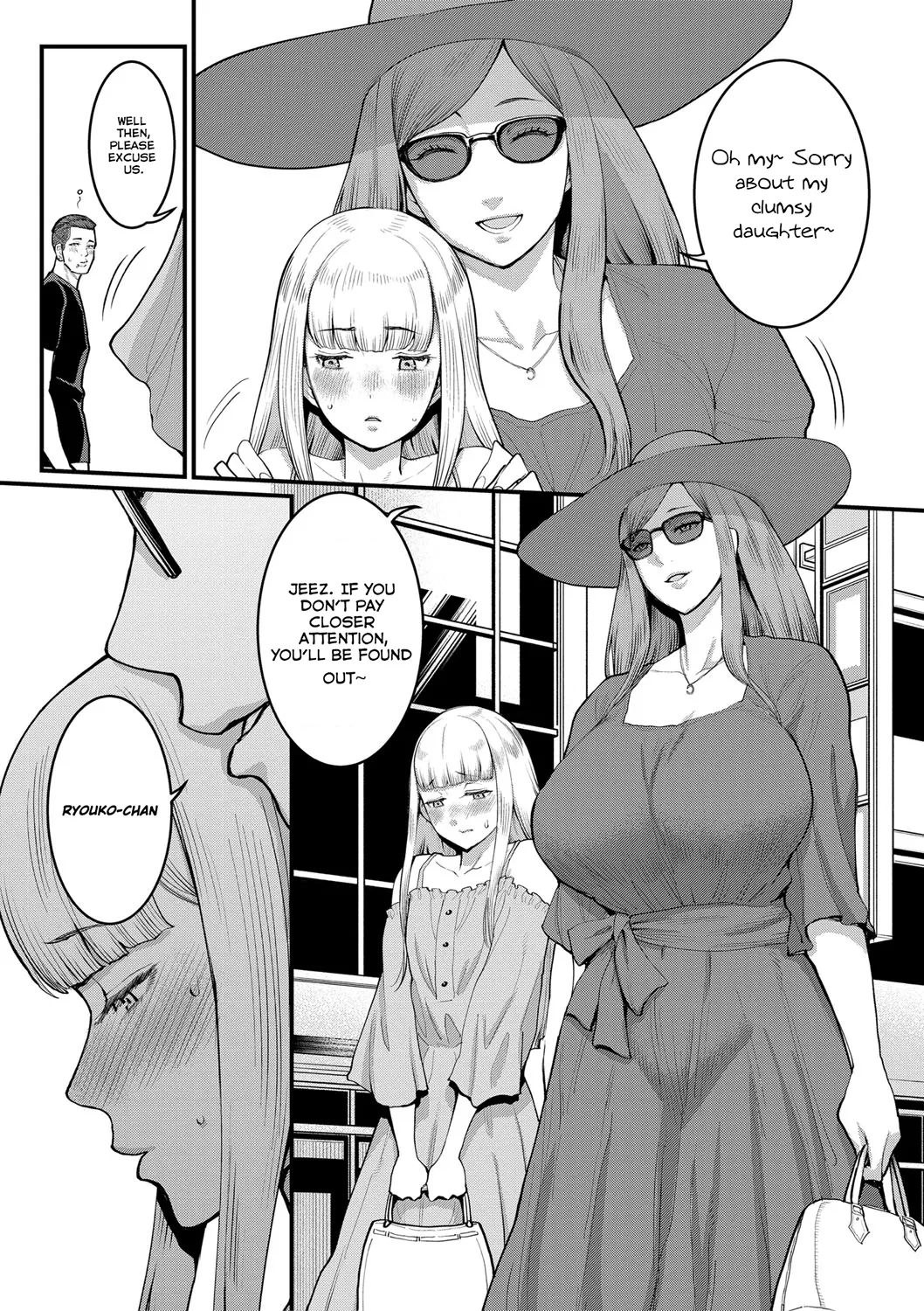 Boku to Mama no Josou Koukai Pakohame Nama Sex Chapter 1 - page 3