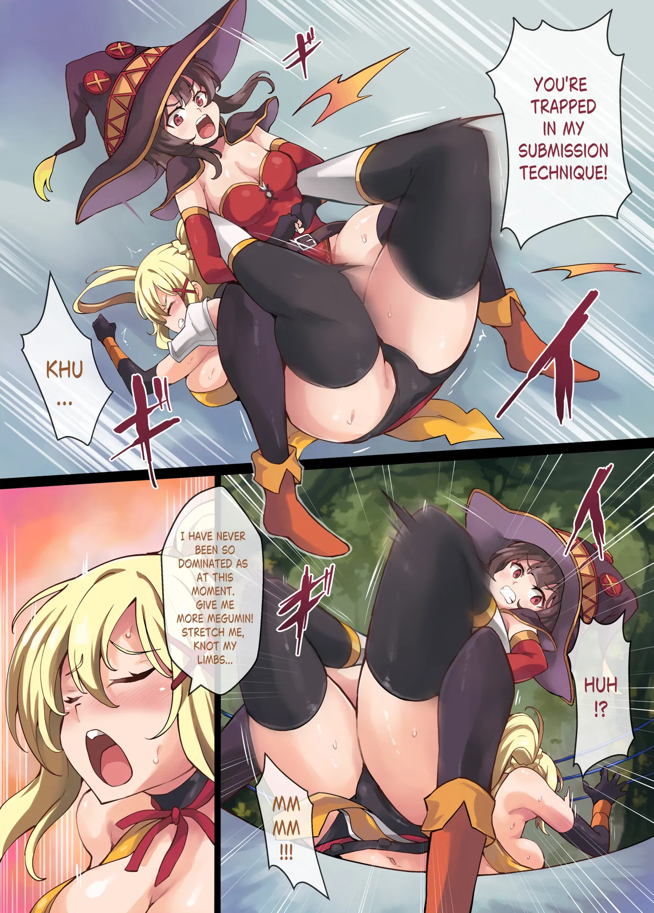 Kono Subarashii Wrestle Quest! Chapter 1 - page 13