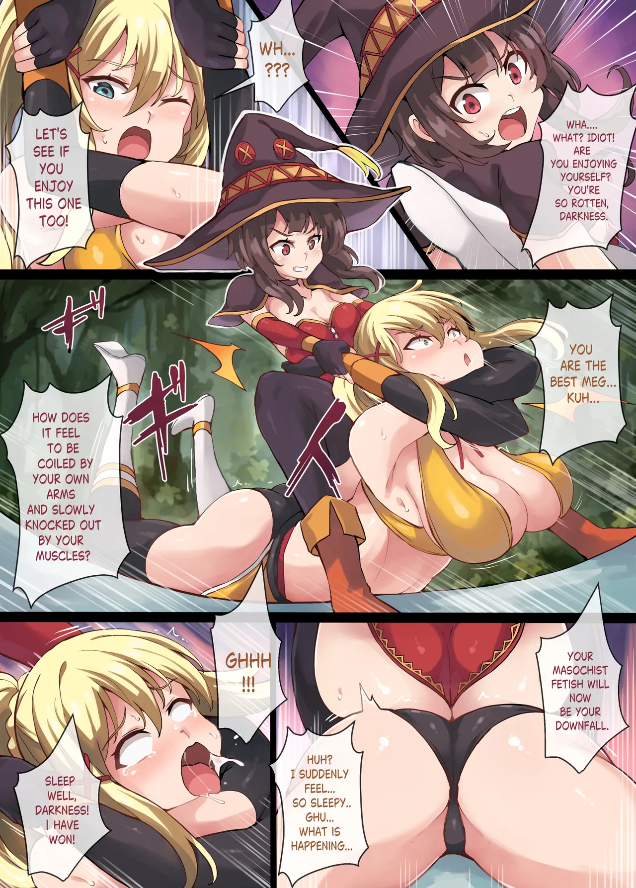 Kono Subarashii Wrestle Quest! Chapter 1 - page 14