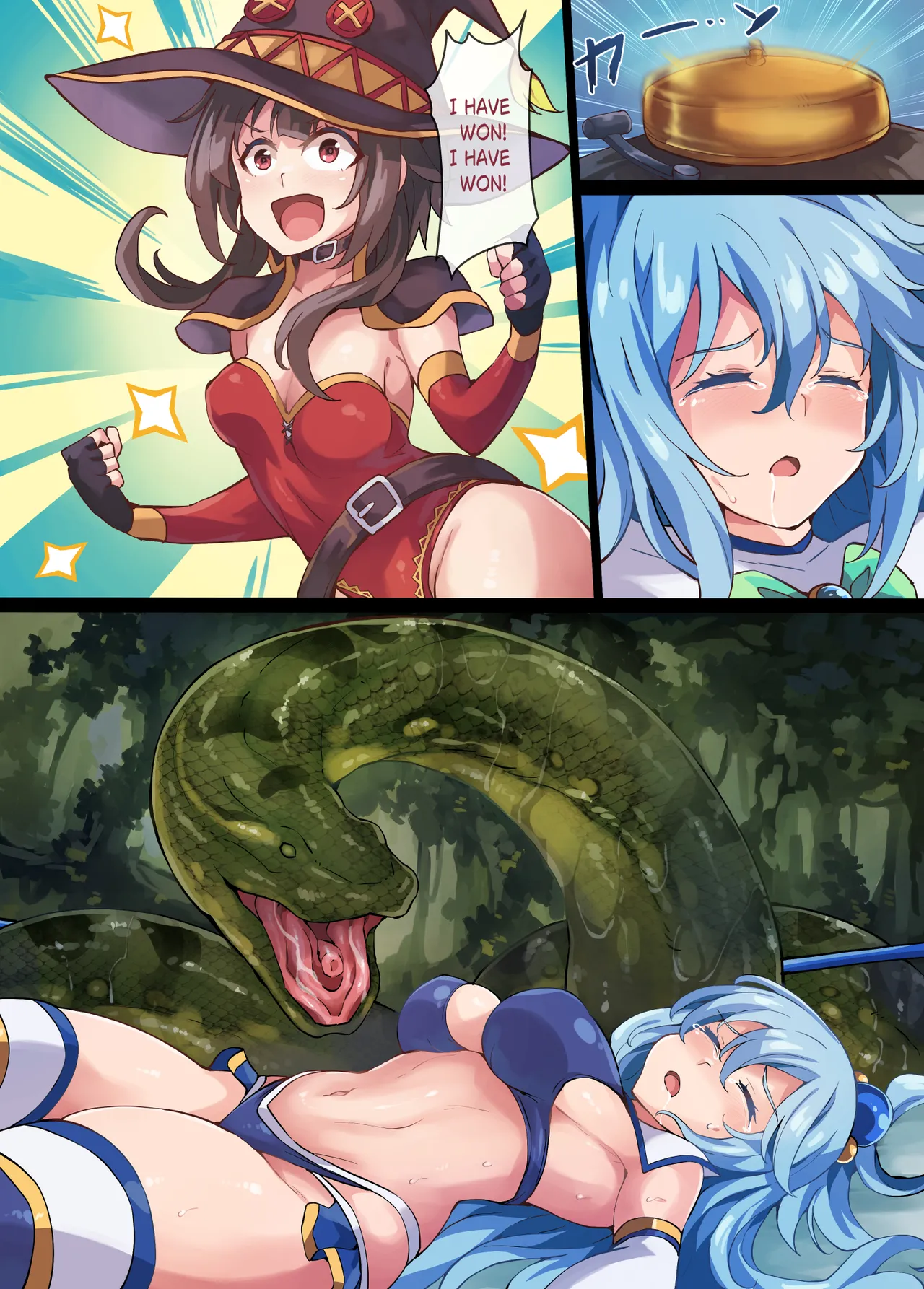 Kono Subarashii Wrestle Quest! Chapter 1 - page 23