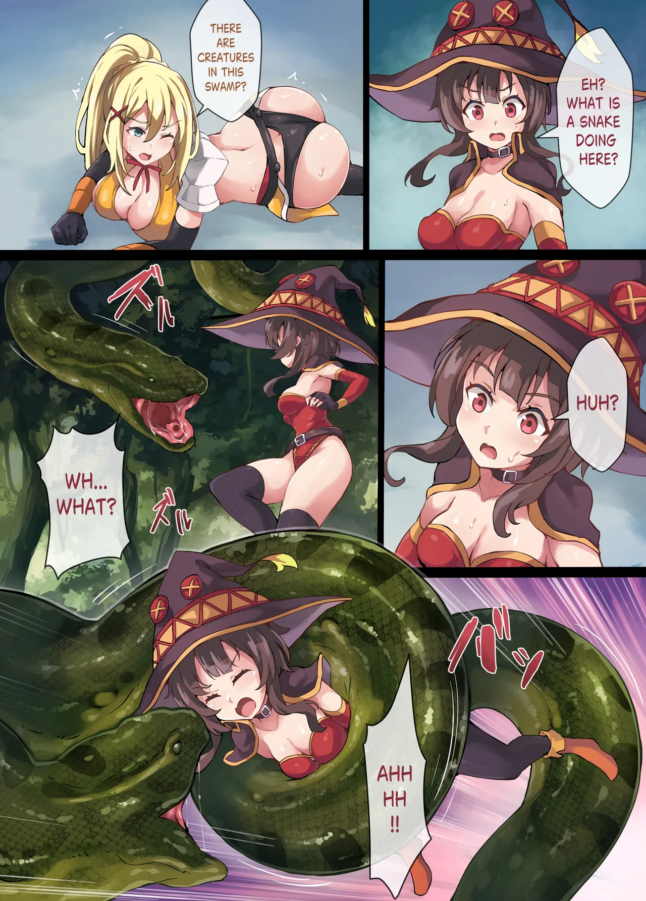 Kono Subarashii Wrestle Quest! Chapter 1 - page 24