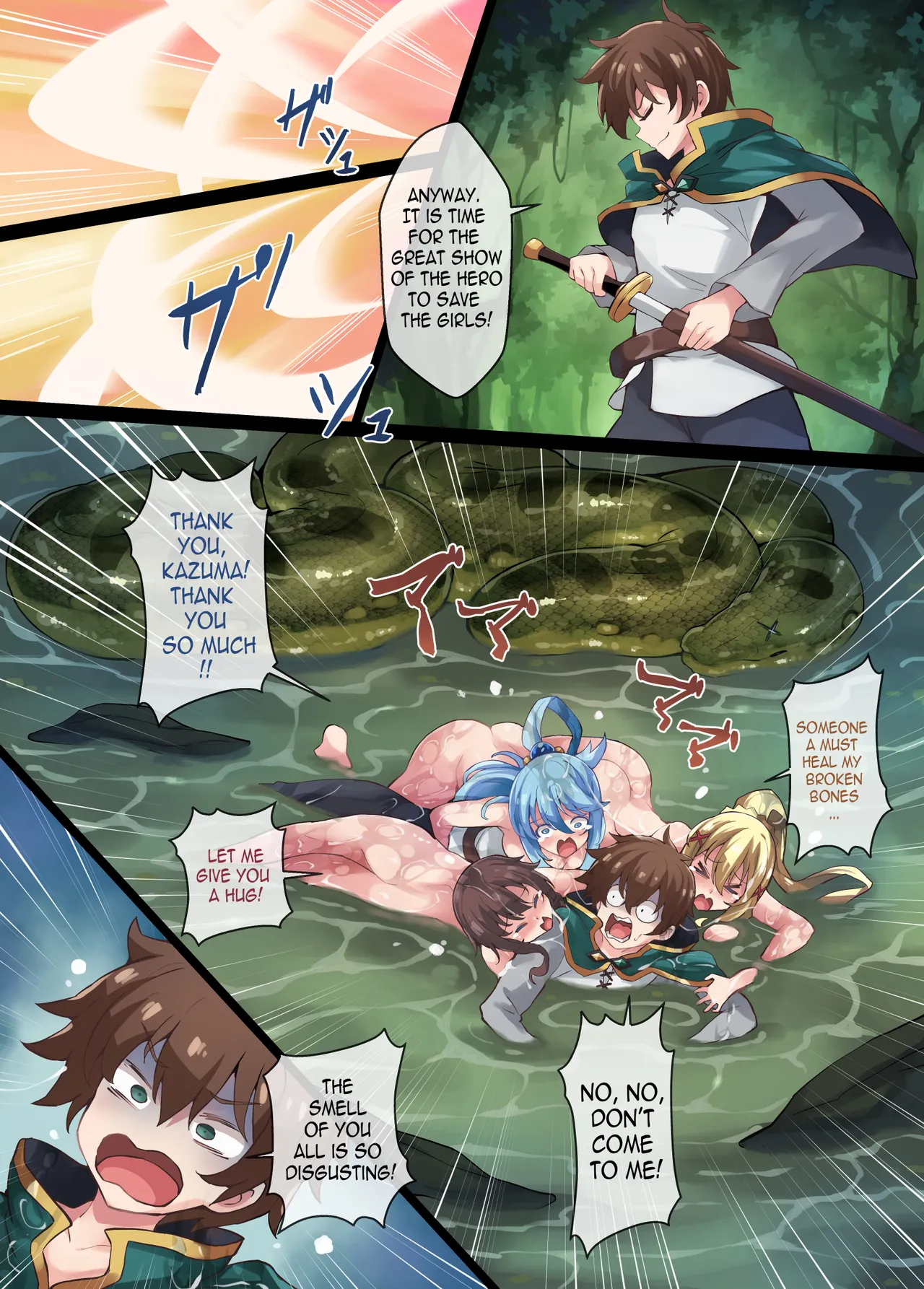 Kono Subarashii Wrestle Quest! Chapter 1 - page 41