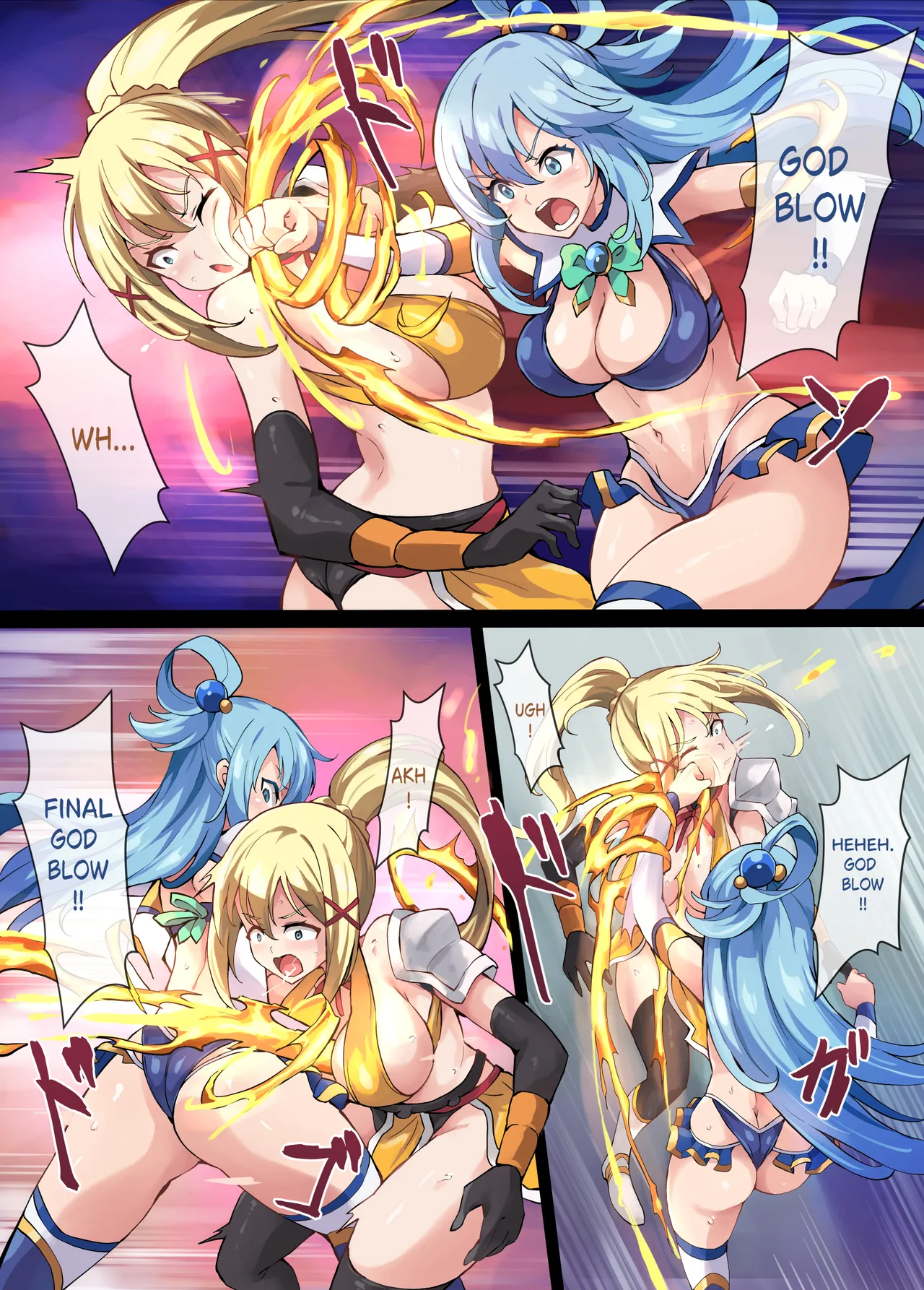 Kono Subarashii Wrestle Quest! Chapter 1 - page 9